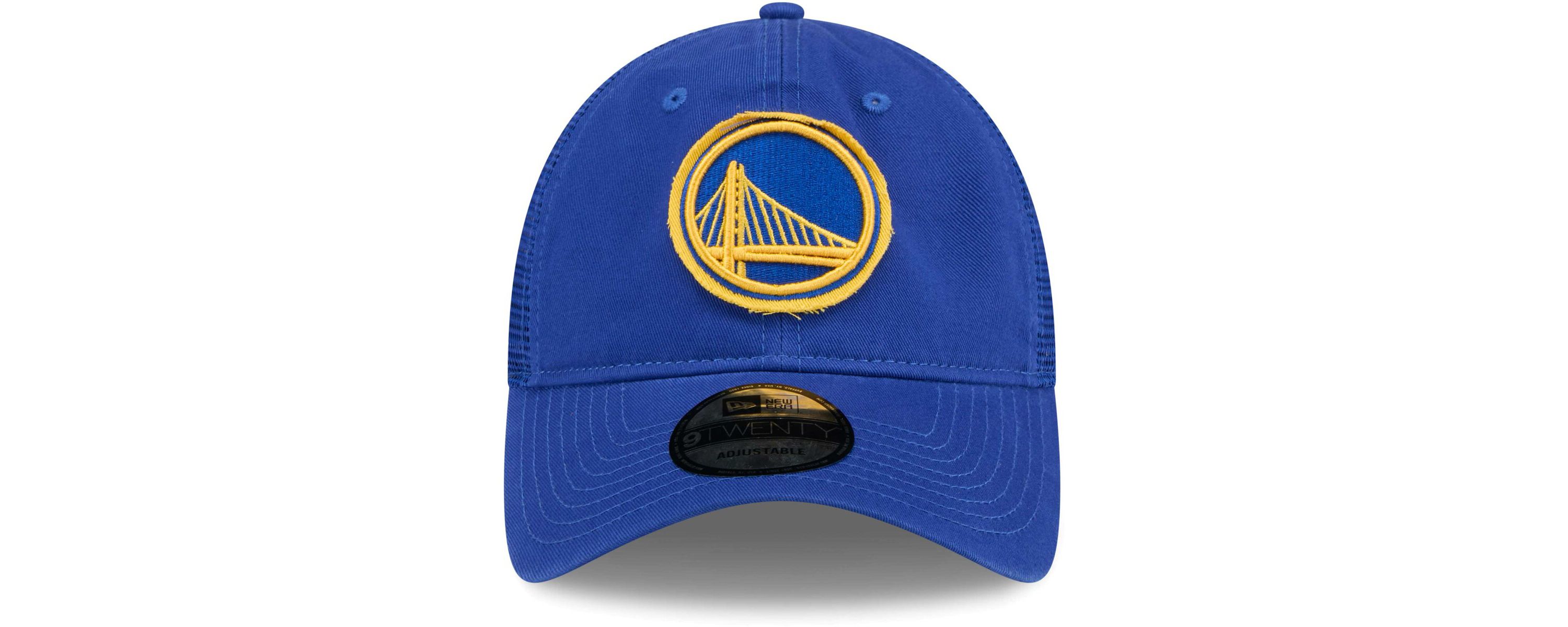 NBA Golden State Warriors Rough Edge Logo Trucker 9TWENTY Adjustable Hat