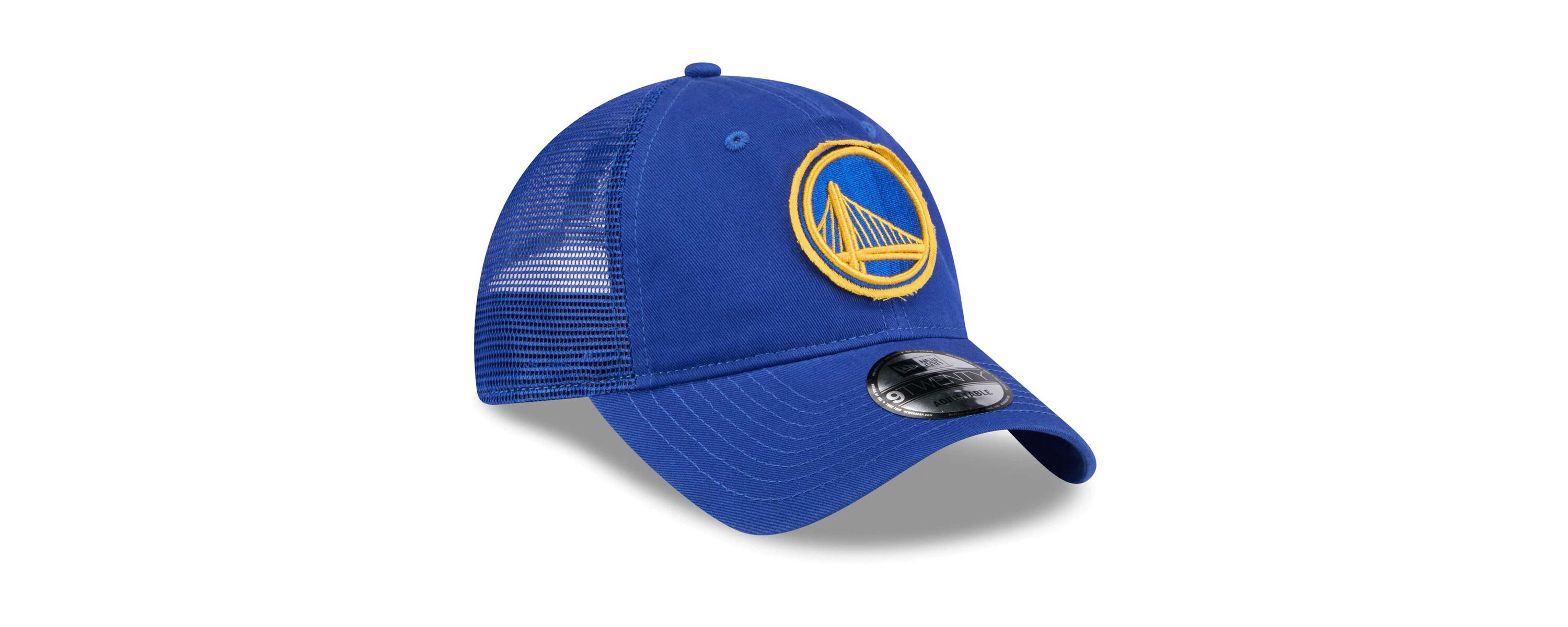 NBA Golden State Warriors Rough Edge Logo Trucker 9TWENTY Adjustable Hat