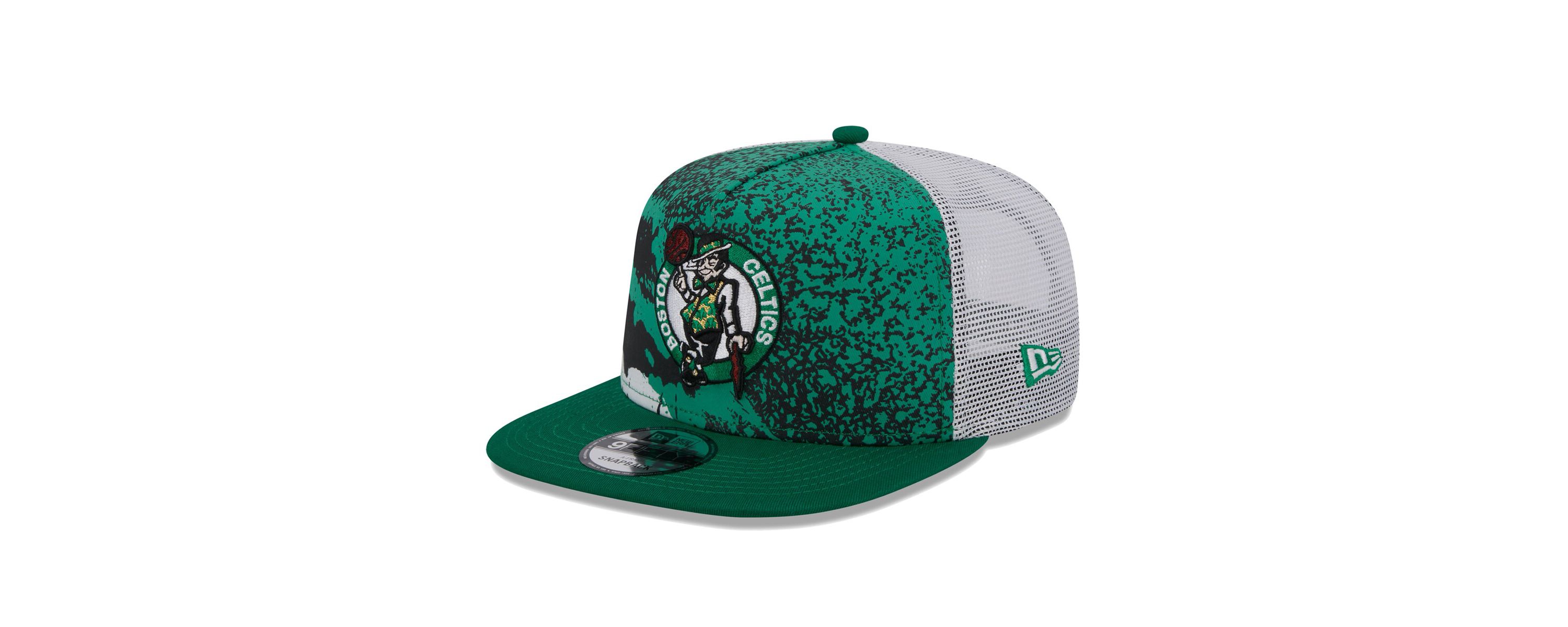 NBA Kelly Boston Celtics Court Sport Speckle 9FIFTY Snapback Hat