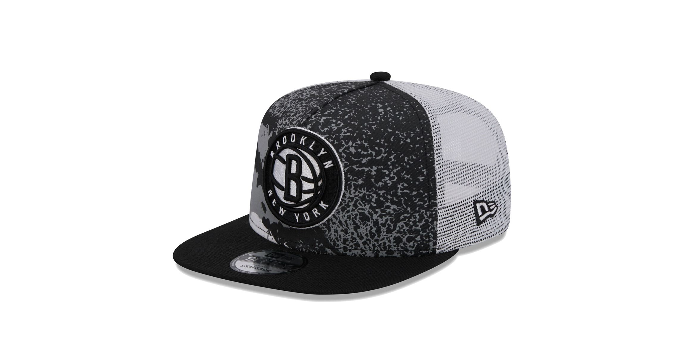 NBA Brooklyn Nets Court Sport Speckle 9FIFTY Snapback Hat