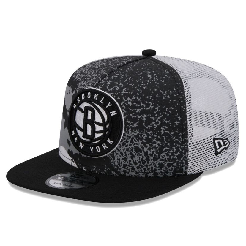 NBA Brooklyn Nets Court Sport Speckle 9FIFTY Snapback Hat