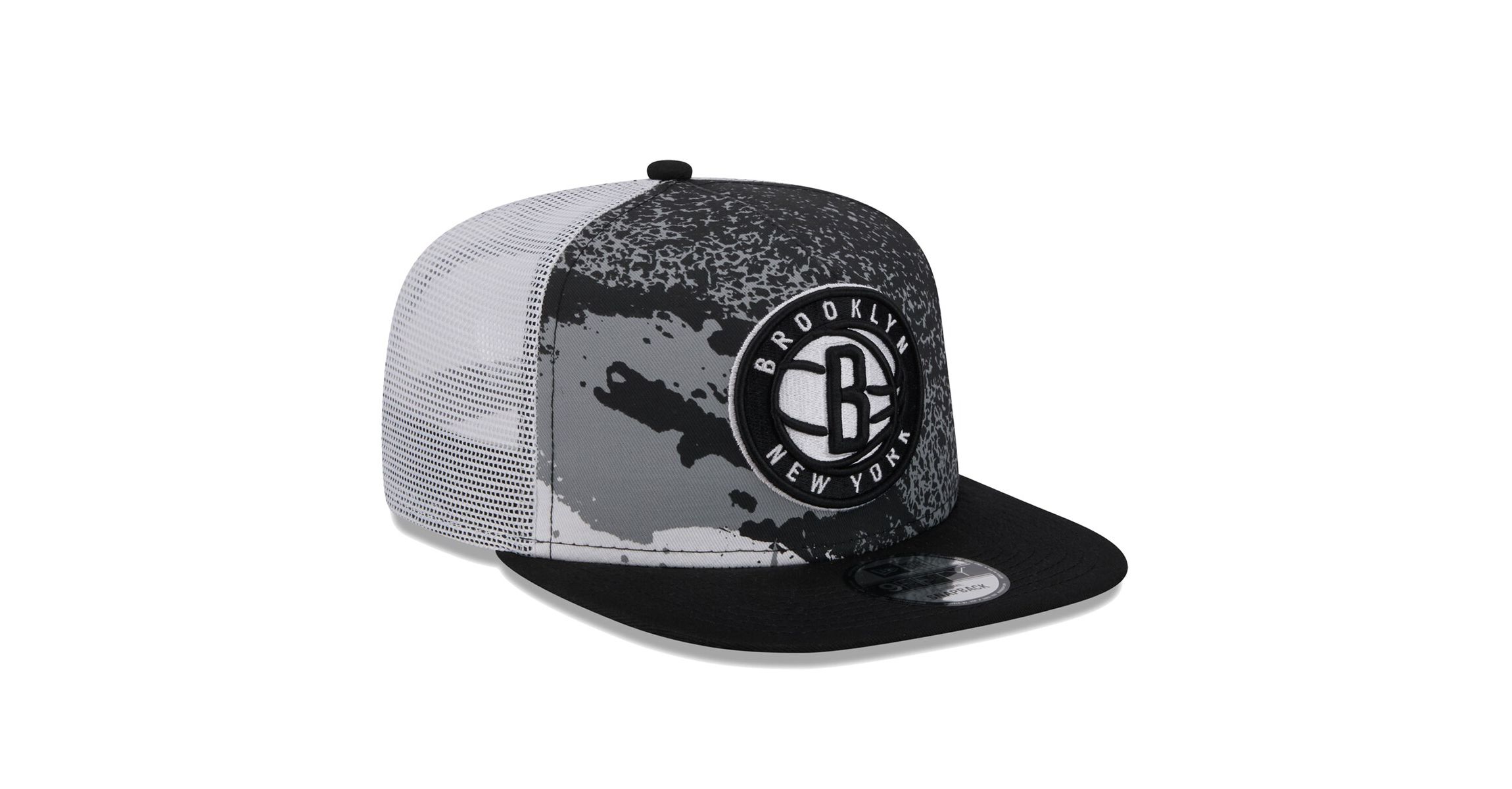 NBA Brooklyn Nets Court Sport Speckle 9FIFTY Snapback Hat