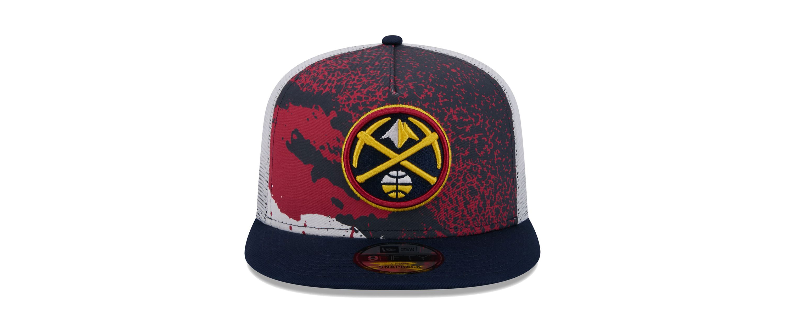NBA Denver Nuggets Court Sport Speckle 9FIFTY Snapback Hat