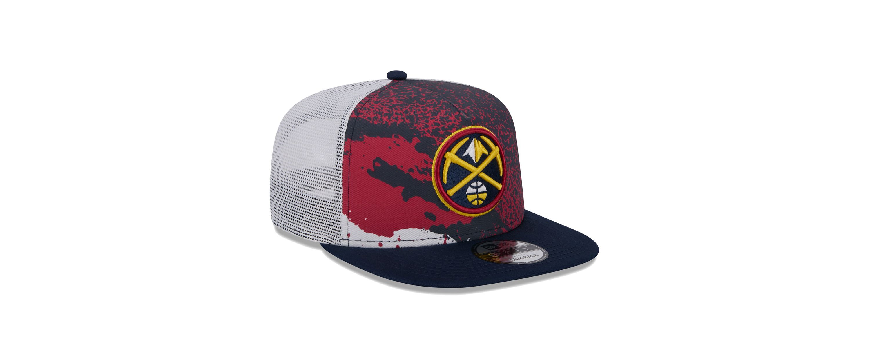 NBA Denver Nuggets Court Sport Speckle 9FIFTY Snapback Hat