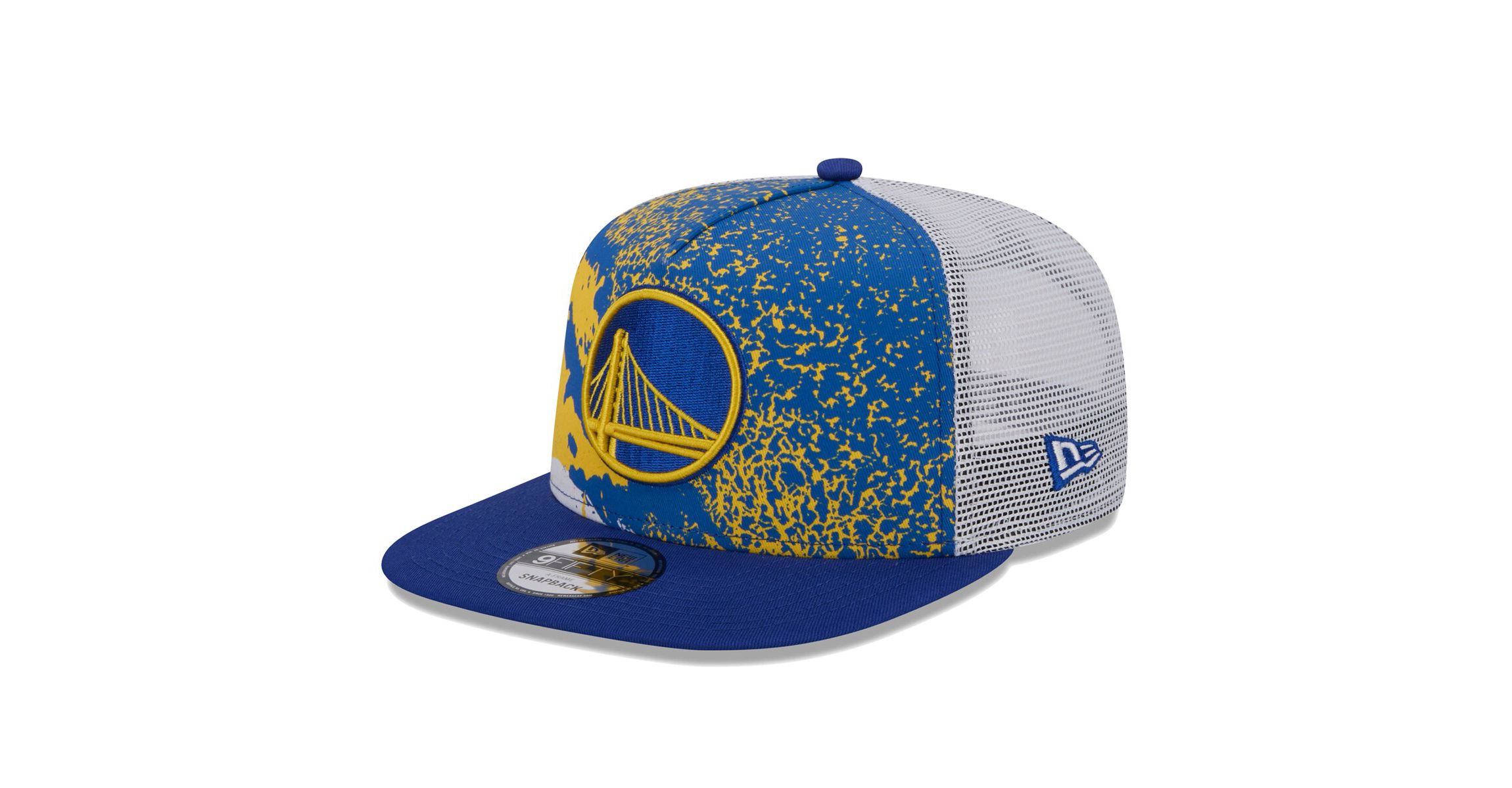 NBA Golden State Warriors Court Sport Speckle 9FIFTY Snapback Hat