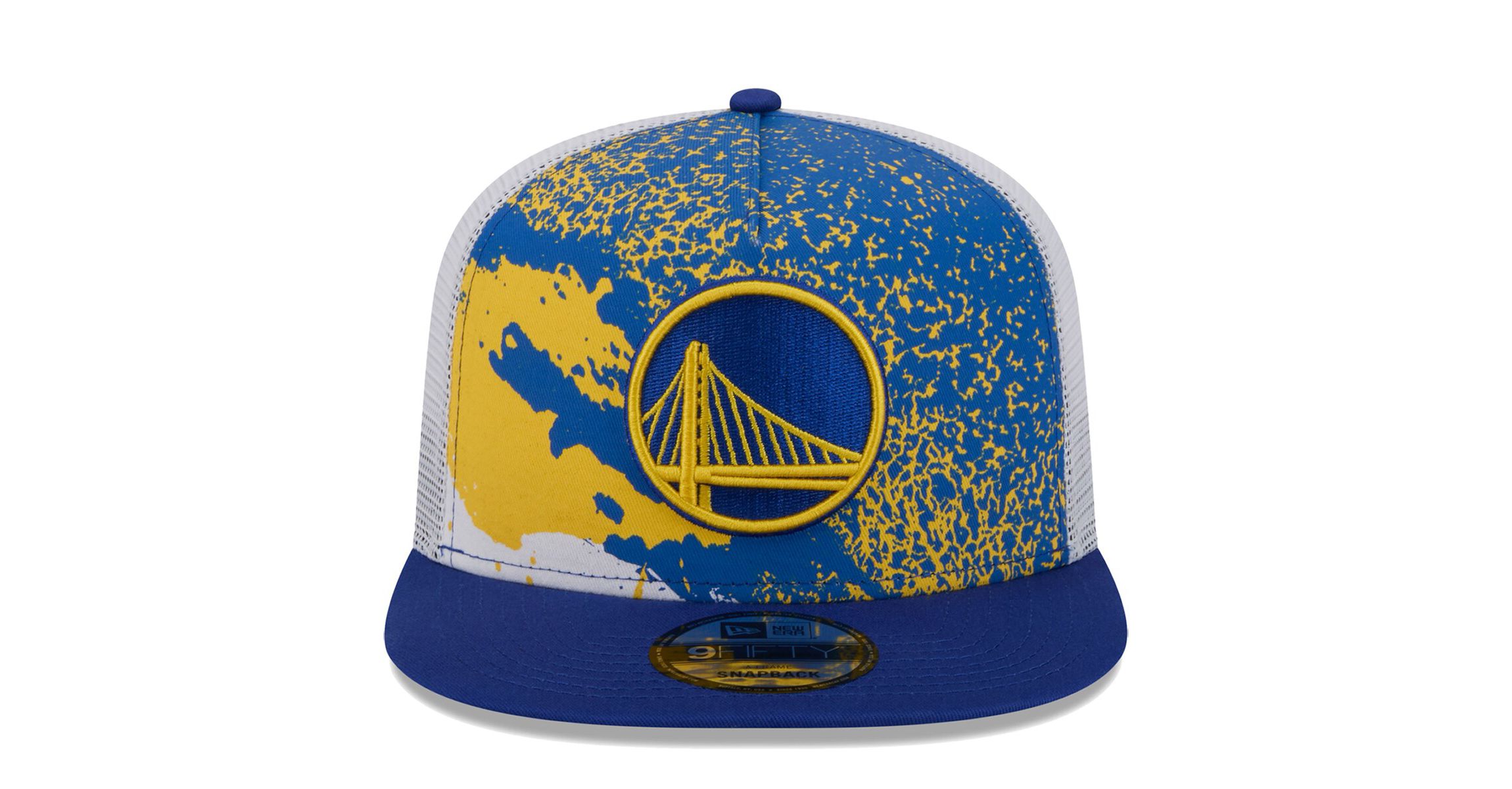 NBA Golden State Warriors Court Sport Speckle 9FIFTY Snapback Hat