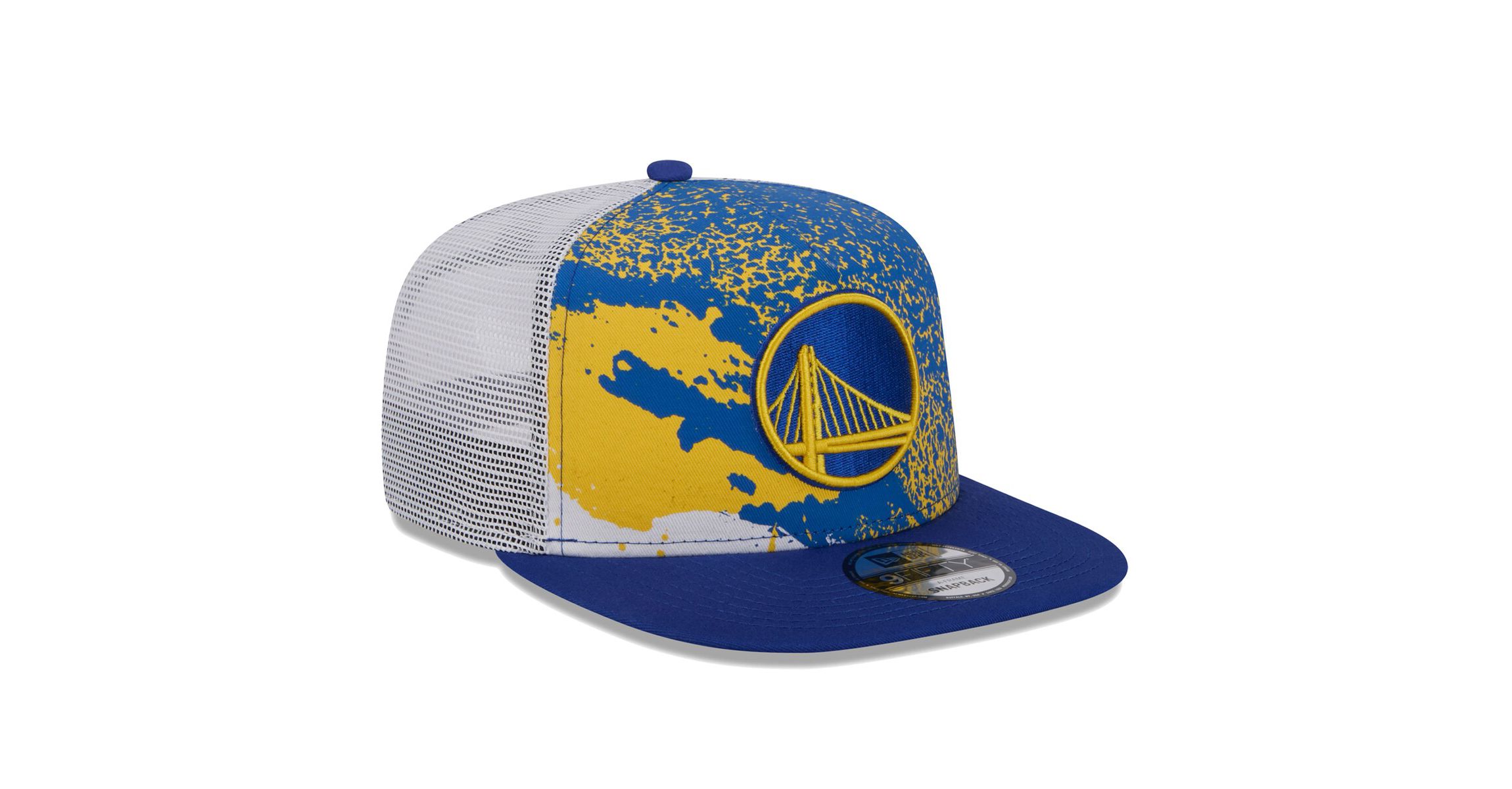 NBA Golden State Warriors Court Sport Speckle 9FIFTY Snapback Hat