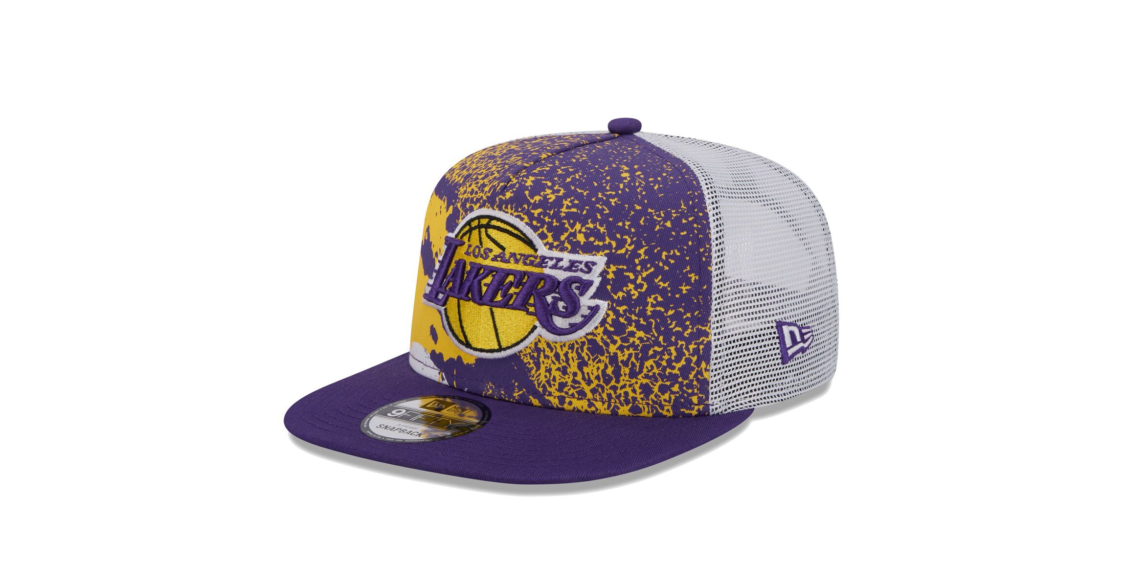 NBA Los Angeles Lakers Court Sport Speckle 9FIFTY Snapback Hat