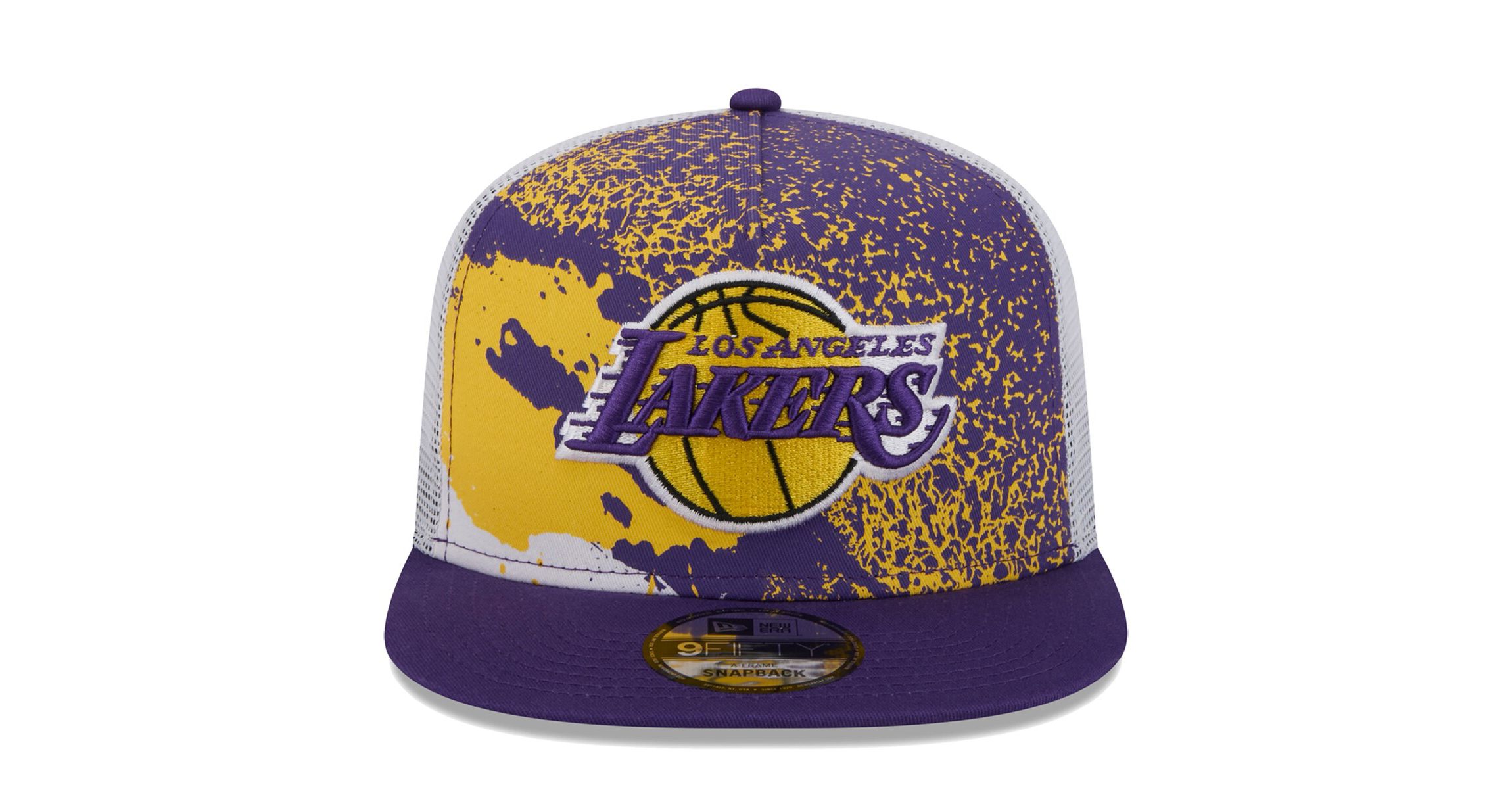 NBA Los Angeles Lakers Court Sport Speckle 9FIFTY Snapback Hat