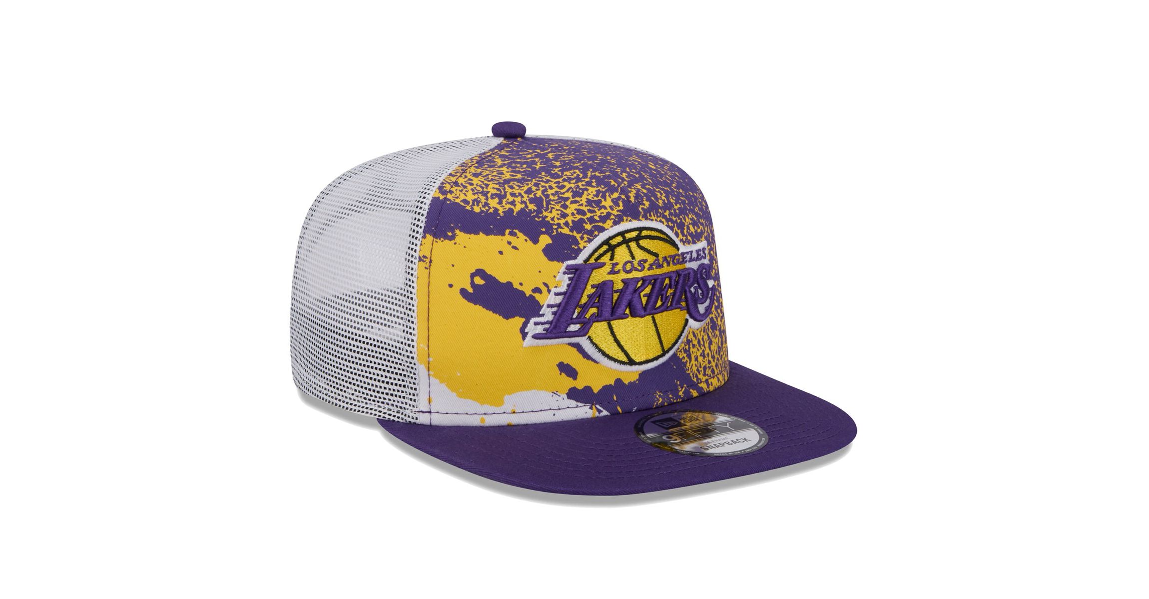 NBA Los Angeles Lakers Court Sport Speckle 9FIFTY Snapback Hat
