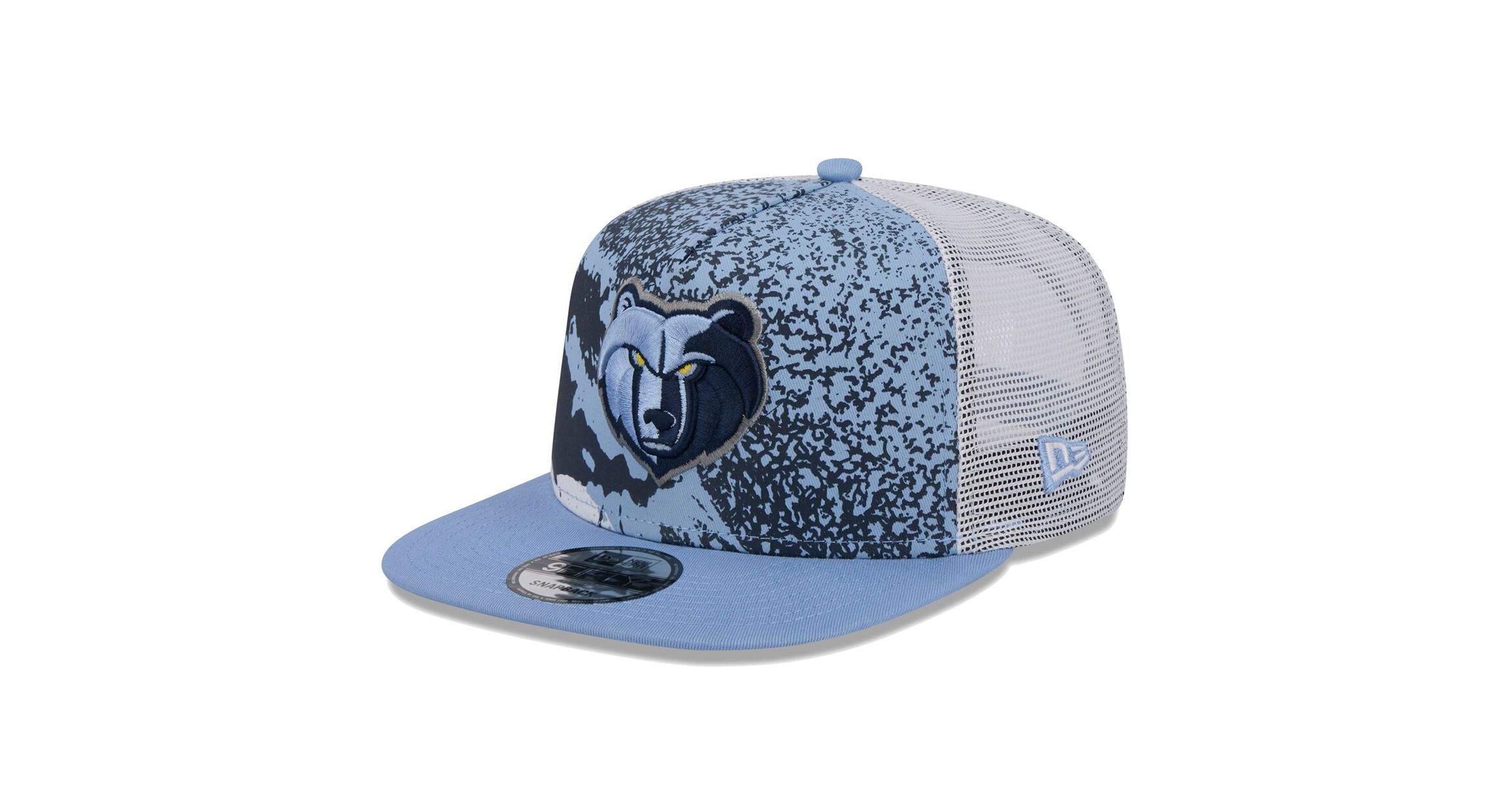 NBA Light Memphis Grizzlies Court Sport Speckle 9FIFTY Snapback Hat