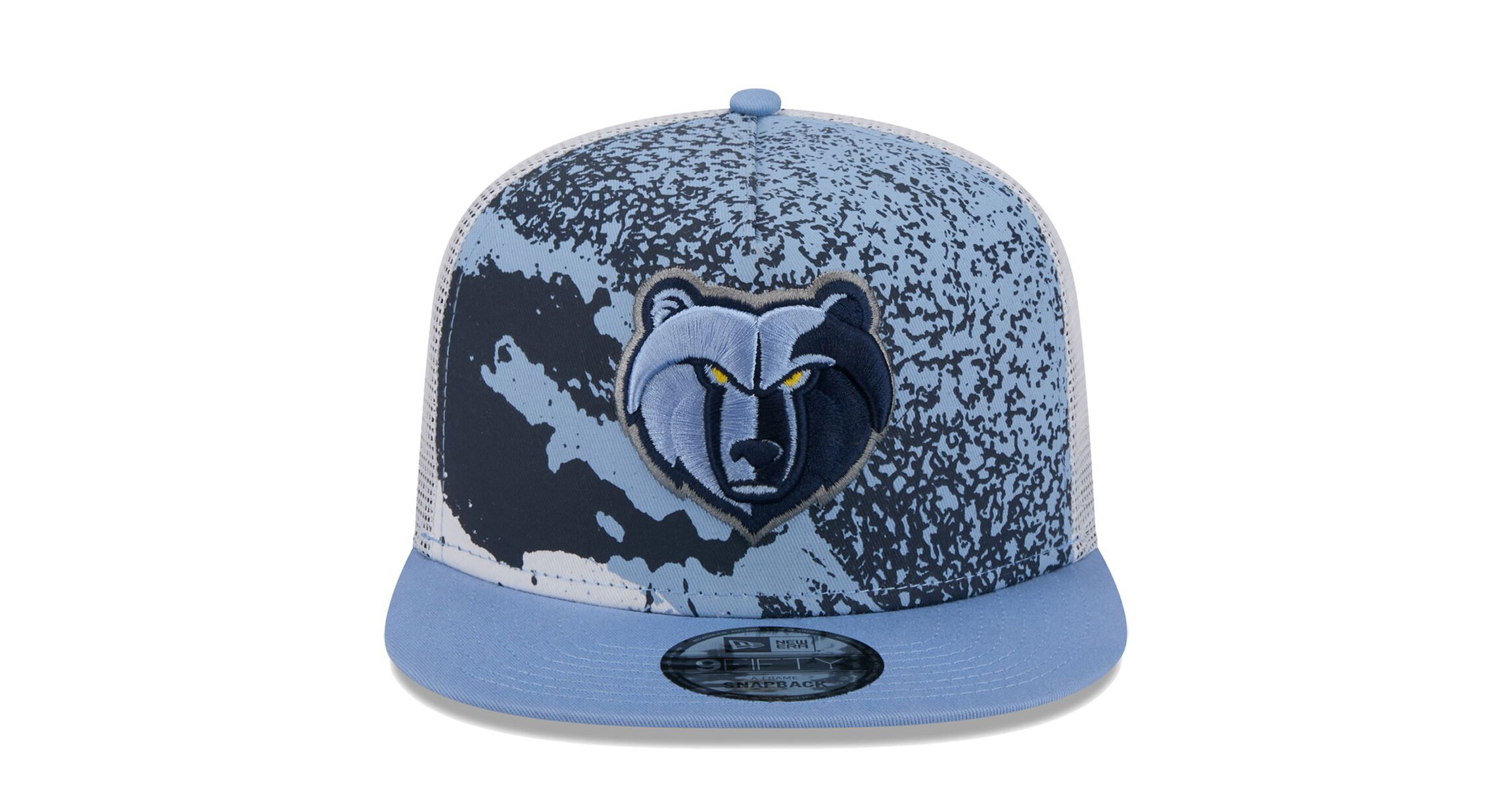 NBA Light Memphis Grizzlies Court Sport Speckle 9FIFTY Snapback Hat