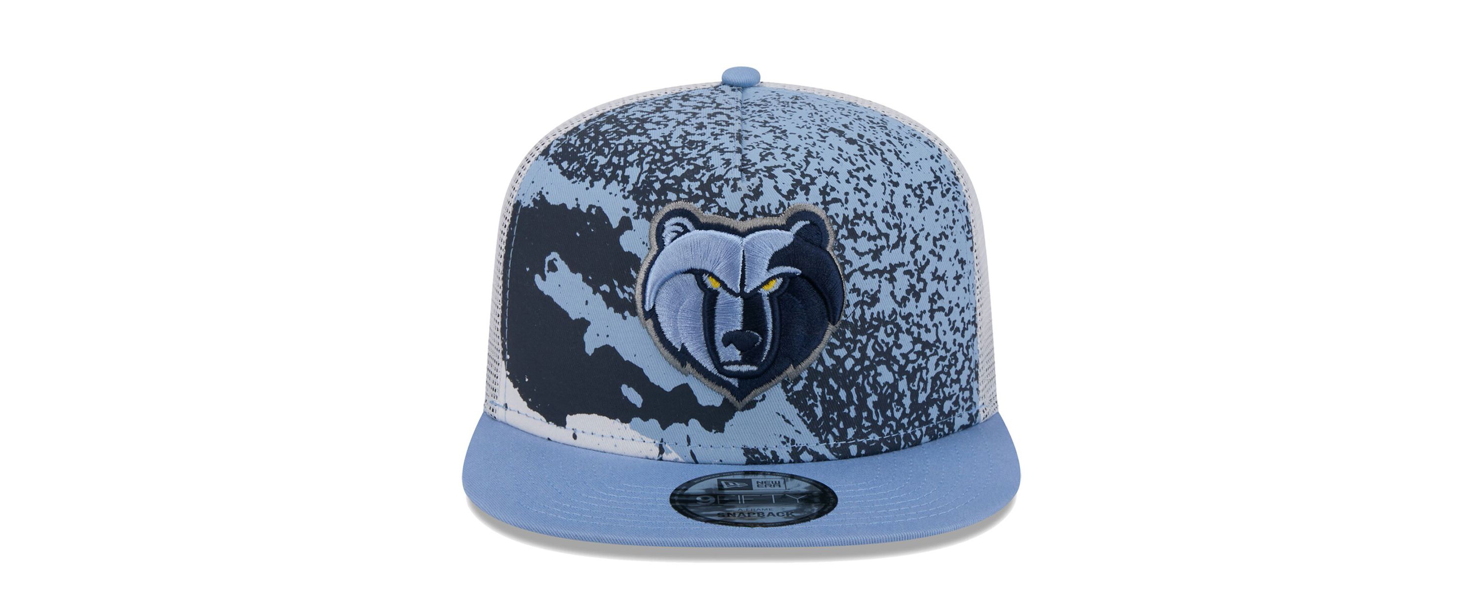 NBA Light Memphis Grizzlies Court Sport Speckle 9FIFTY Snapback Hat