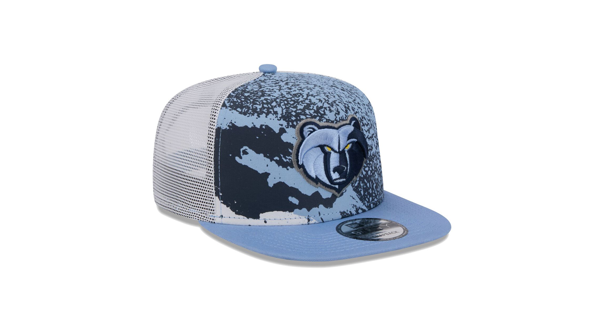 NBA Light Memphis Grizzlies Court Sport Speckle 9FIFTY Snapback Hat