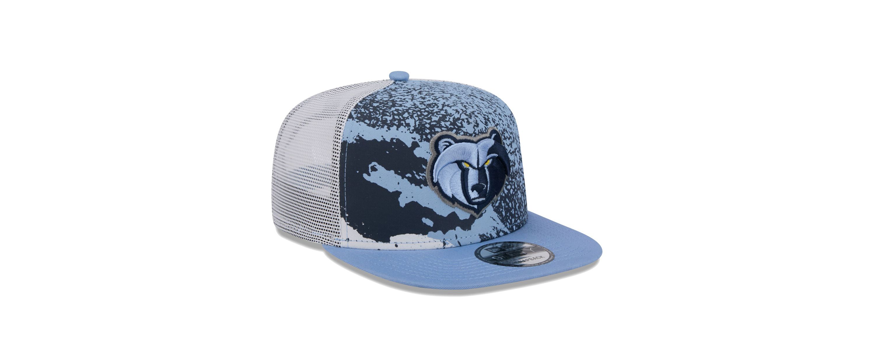 NBA Light Memphis Grizzlies Court Sport Speckle 9FIFTY Snapback Hat