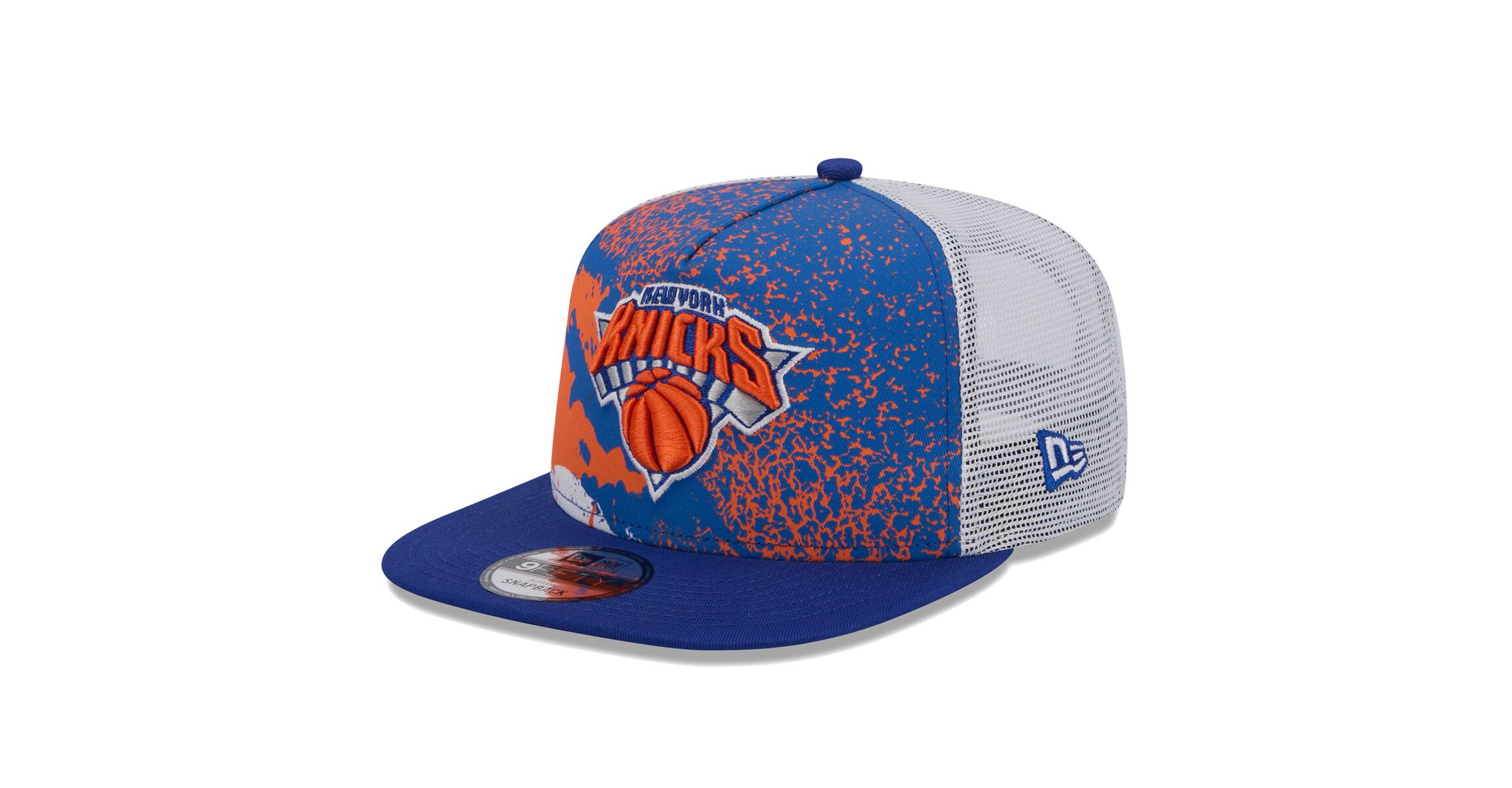 NBA New York Knicks Court Sport Speckle 9FIFTY Snapback Hat