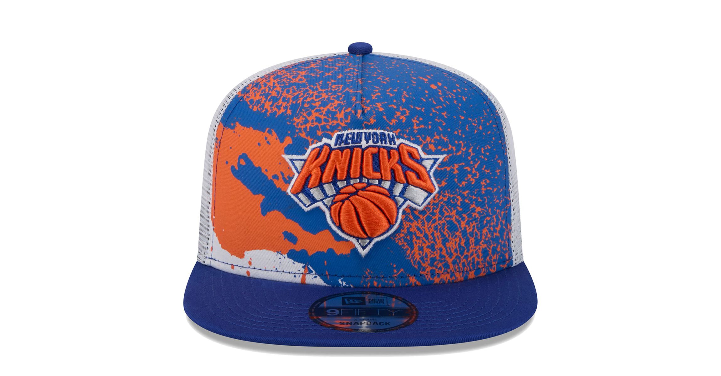NBA New York Knicks Court Sport Speckle 9FIFTY Snapback Hat