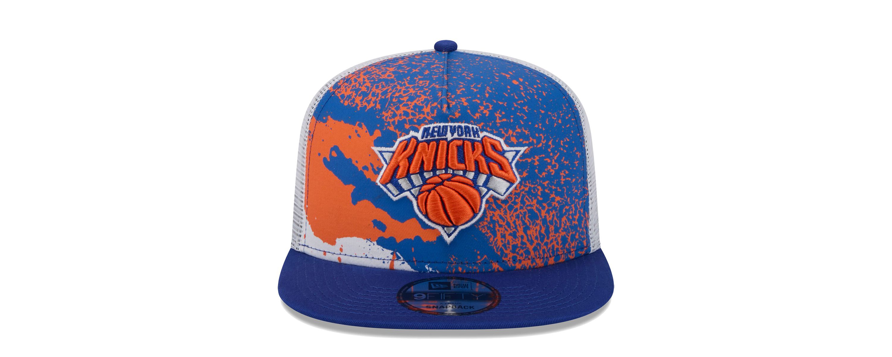NBA New York Knicks Court Sport Speckle 9FIFTY Snapback Hat
