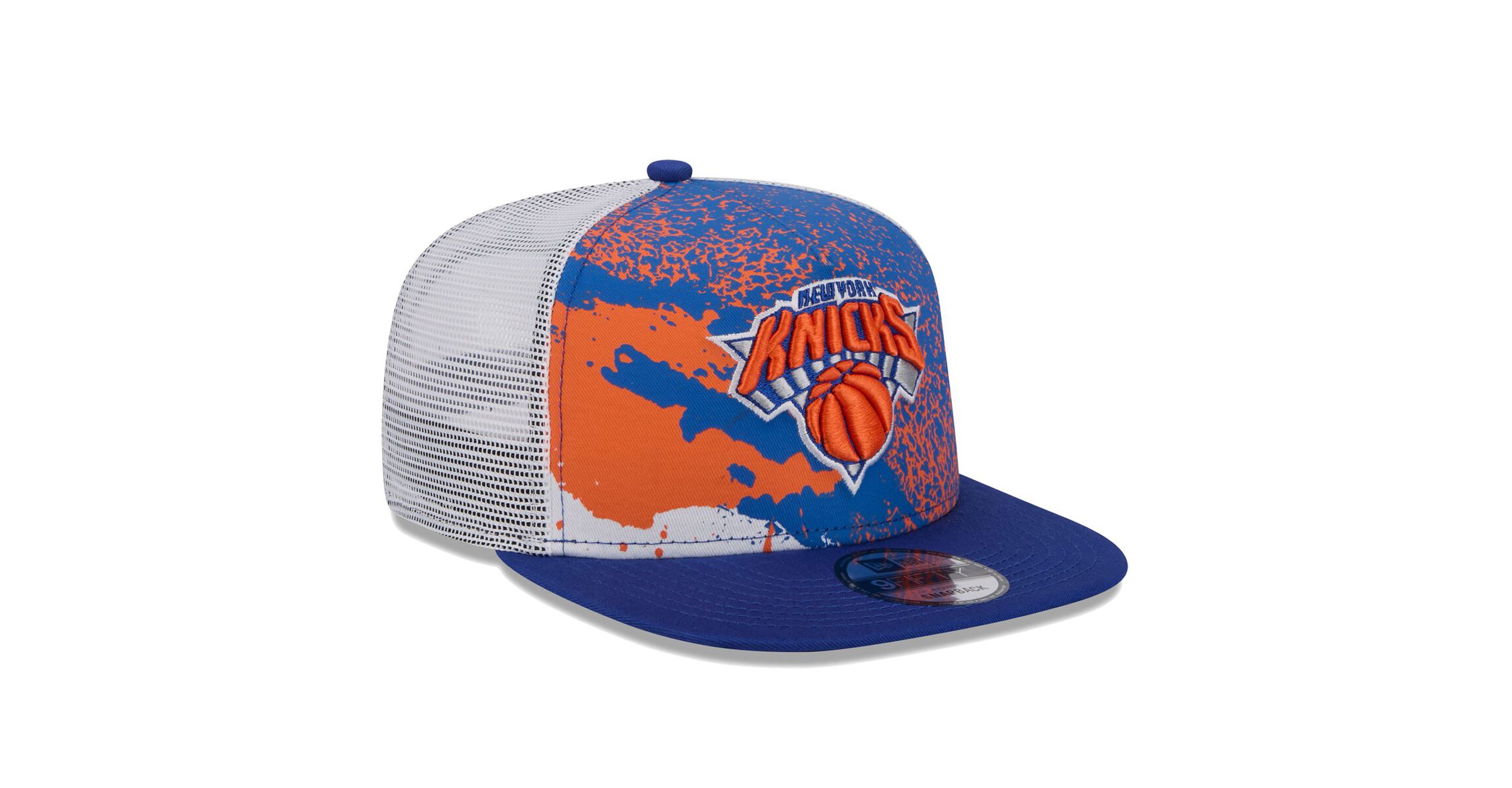 NBA New York Knicks Court Sport Speckle 9FIFTY Snapback Hat