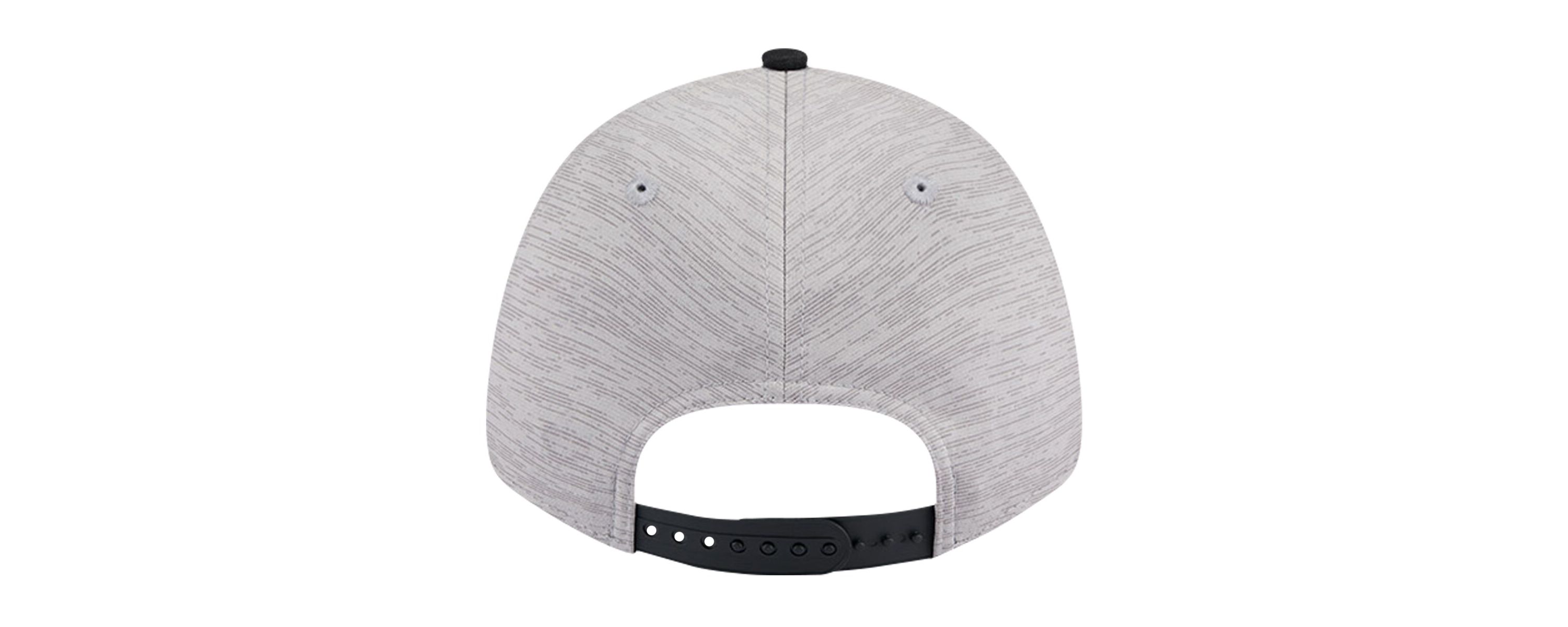 NBA Heather Gray/Black Chicago Bulls Active Digi-Tech Two-Tone 9FORTY Adjustable Hat