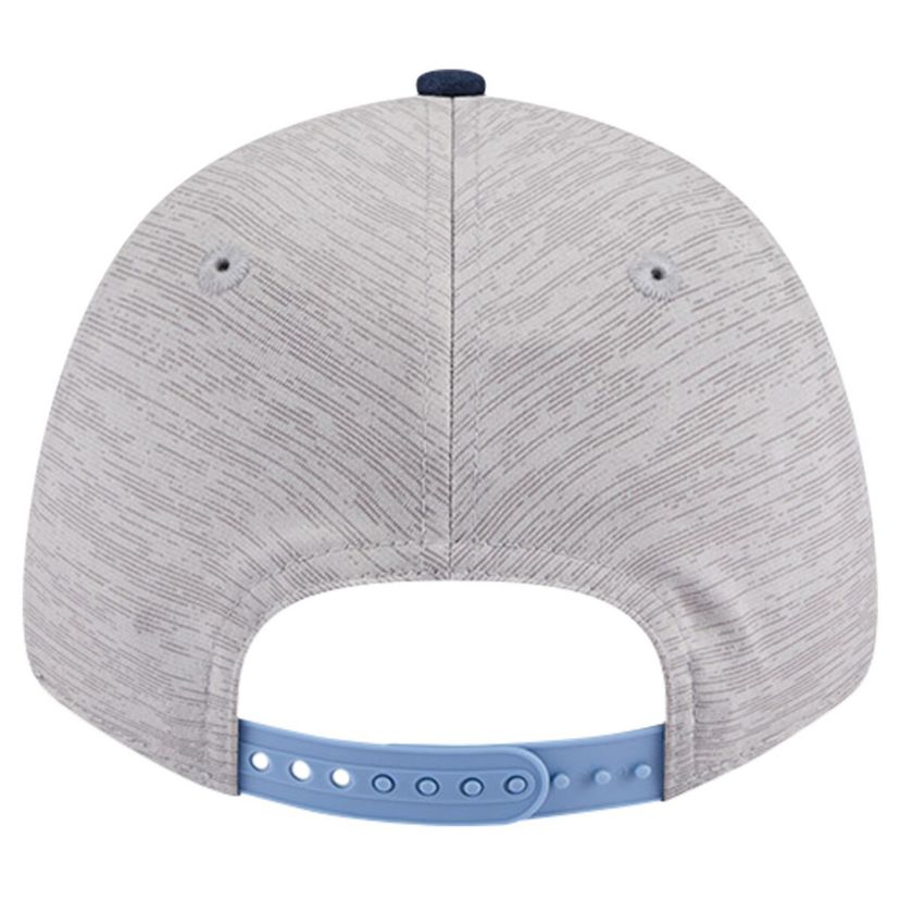 NBA Heather Gray/Navy Memphis Grizzlies Active Digi-Tech Two-Tone 9FORTY Adjustable Hat