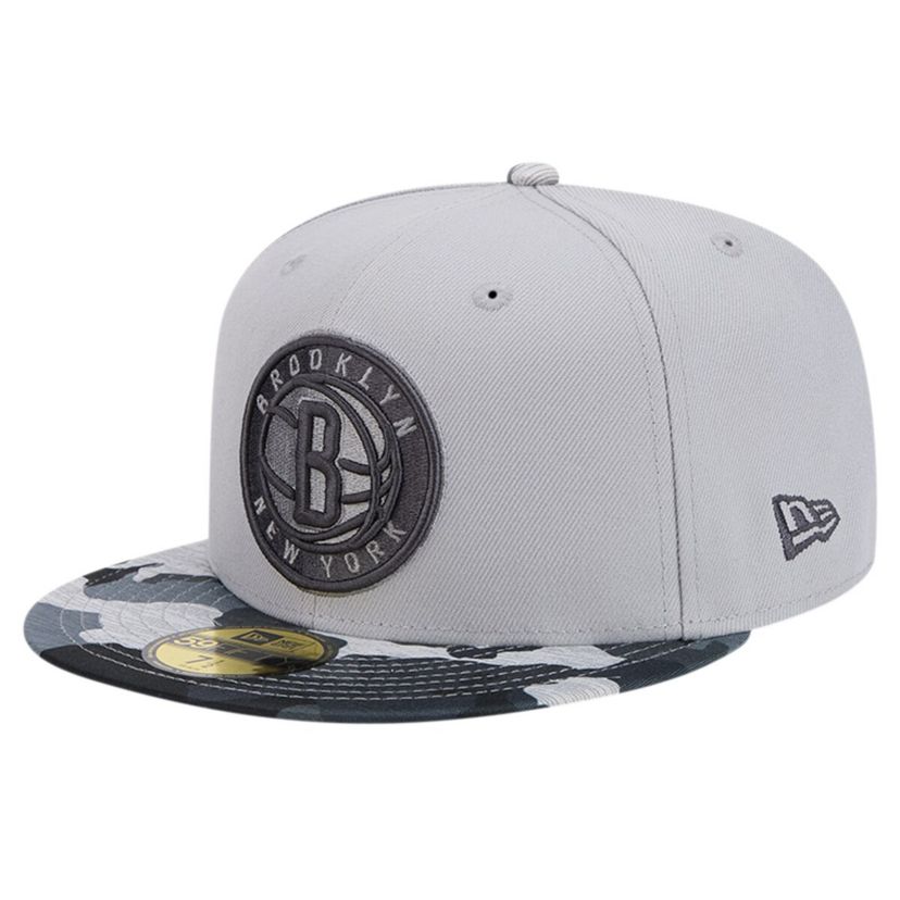 NBA Brooklyn Nets Active Color Visor 59FIFTY Fitted Hat