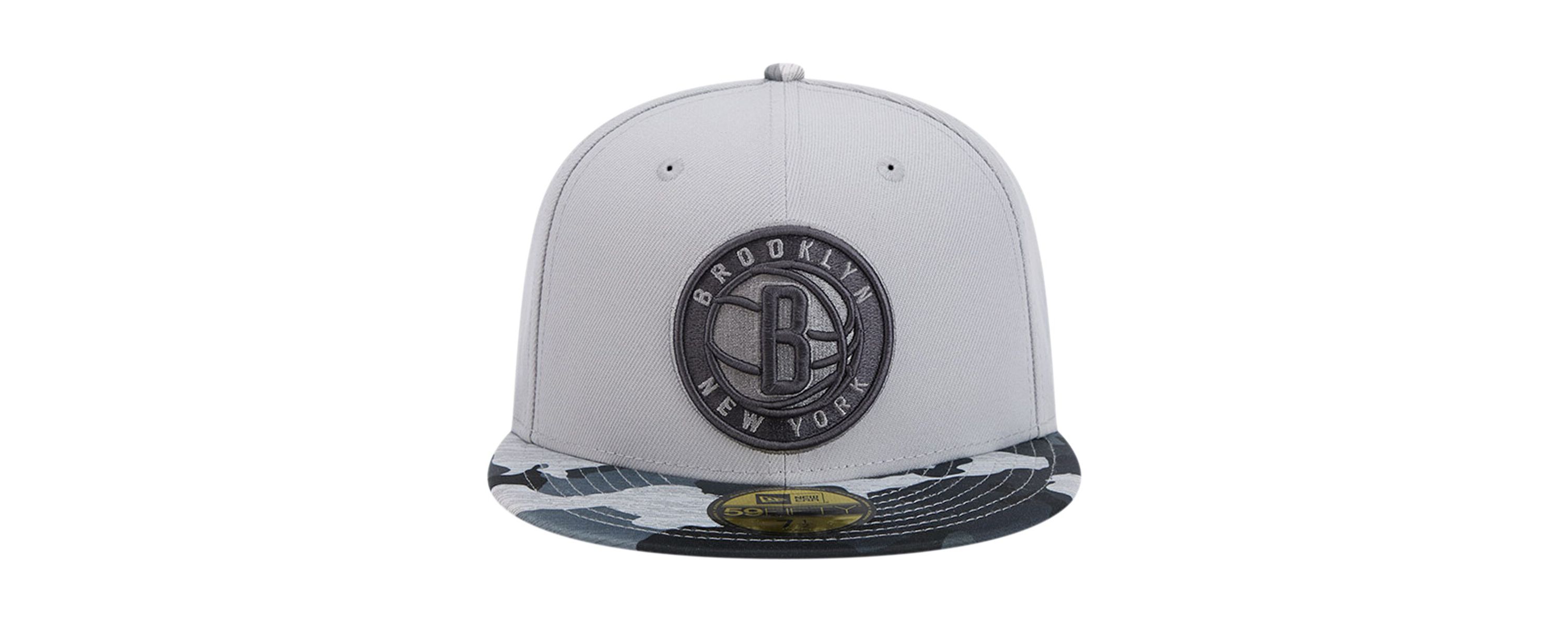 NBA Brooklyn Nets Active Color Visor 59FIFTY Fitted Hat