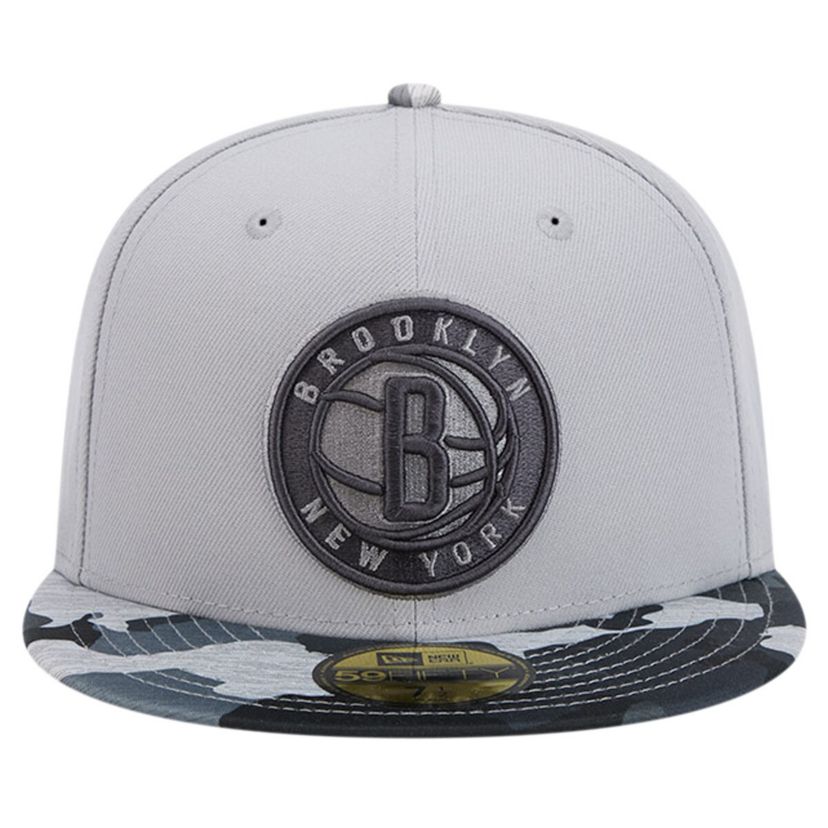NBA Brooklyn Nets Active Color Visor 59FIFTY Fitted Hat