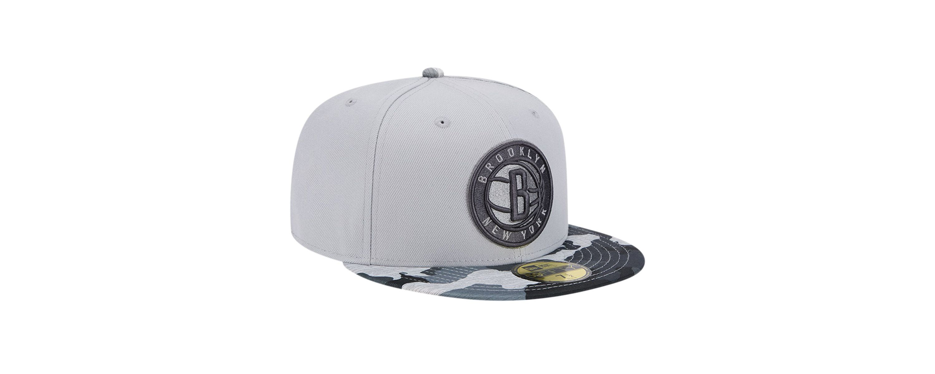 NBA Brooklyn Nets Active Color Visor 59FIFTY Fitted Hat