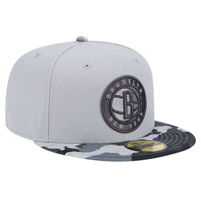 NBA Brooklyn Nets Active Color Visor 59FIFTY Fitted Hat