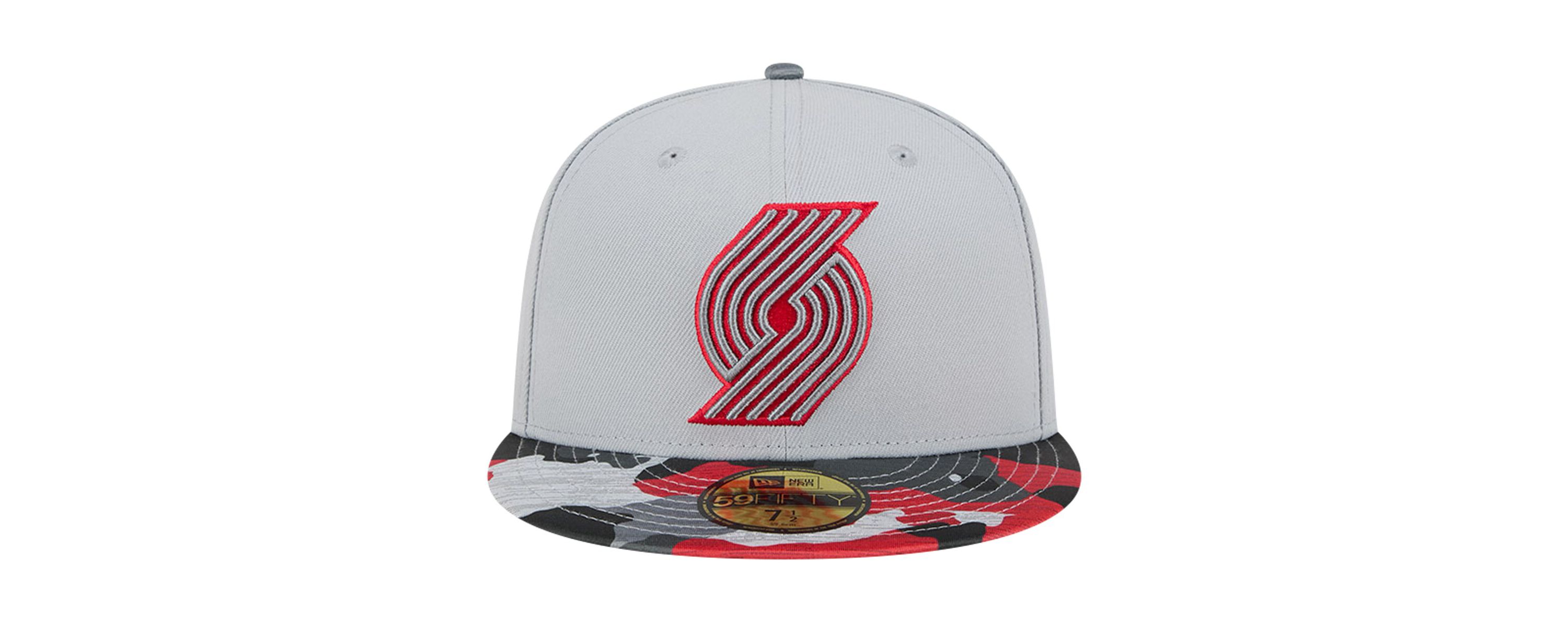 NBA Portland Trail Blazers Active Color Visor 59FIFTY Fitted Hat