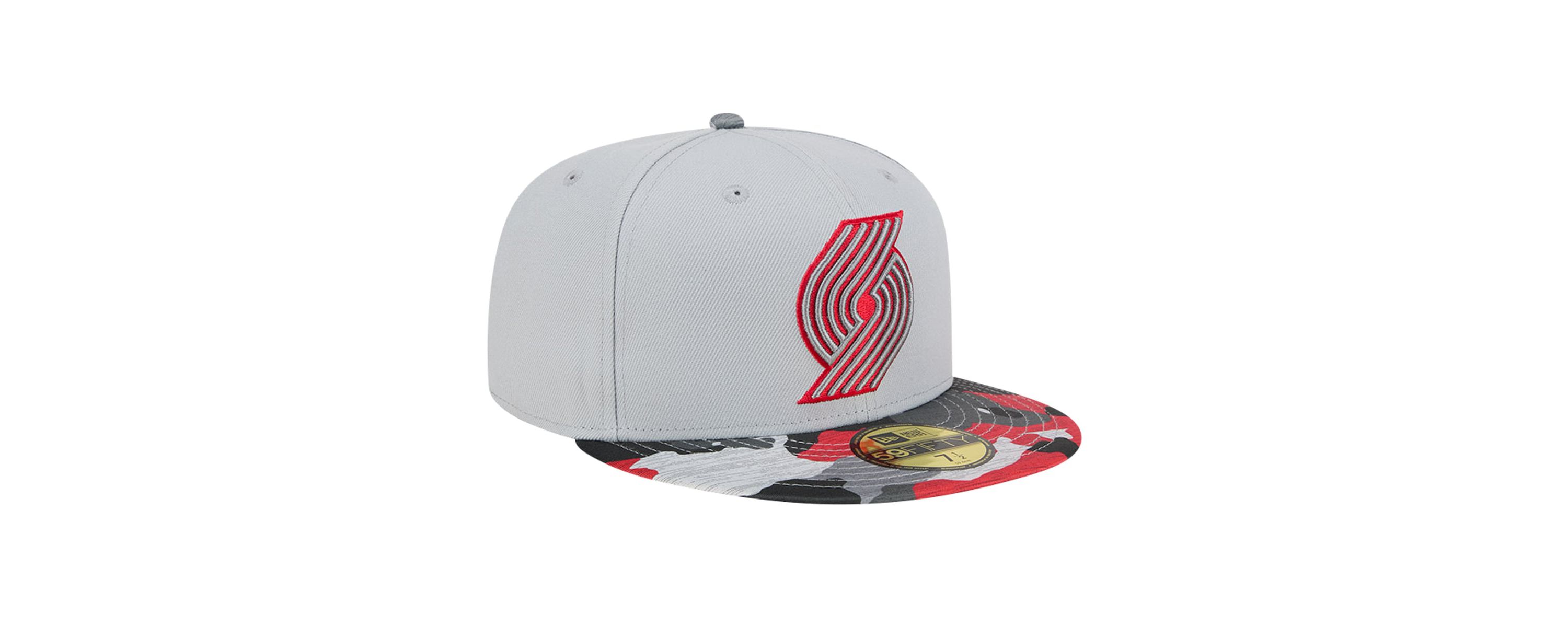 NBA Portland Trail Blazers Active Color Visor 59FIFTY Fitted Hat