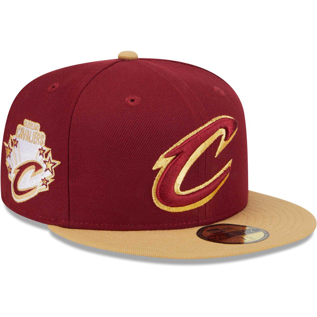 NBA Wine/Gold Cleveland Cavaliers Gameday Pop Stars 59FIFTY Fitted Hat