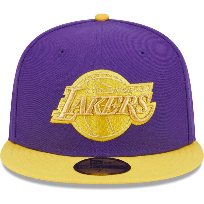 NBA Purple/Gold Los Angeles Lakers Gameday Pop Stars 59FIFTY Fitted Hat