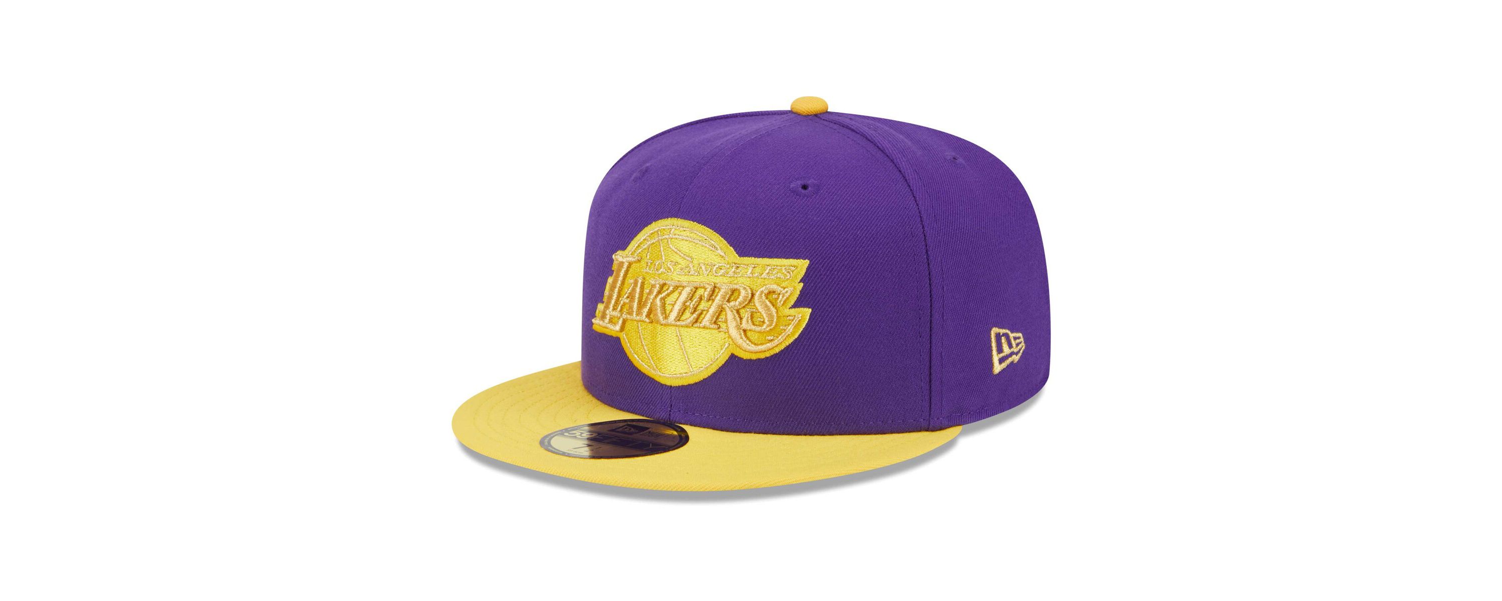 NBA Purple/Gold Los Angeles Lakers Gameday Pop Stars 59FIFTY Fitted Hat