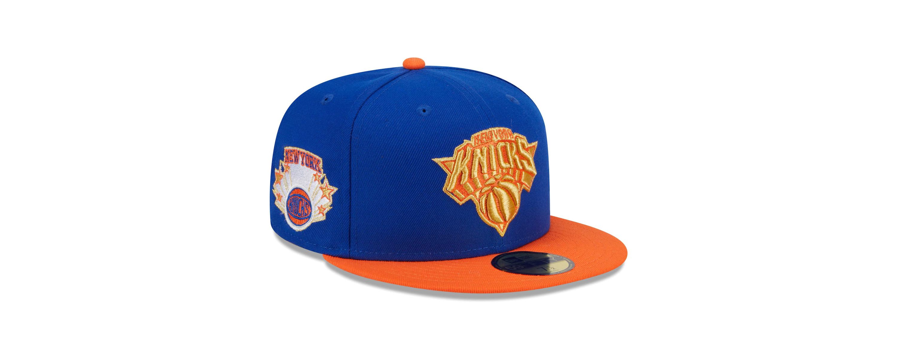 NBA Blue/Orange New York Knicks Gameday Pop Stars 59FIFTY Fitted Hat