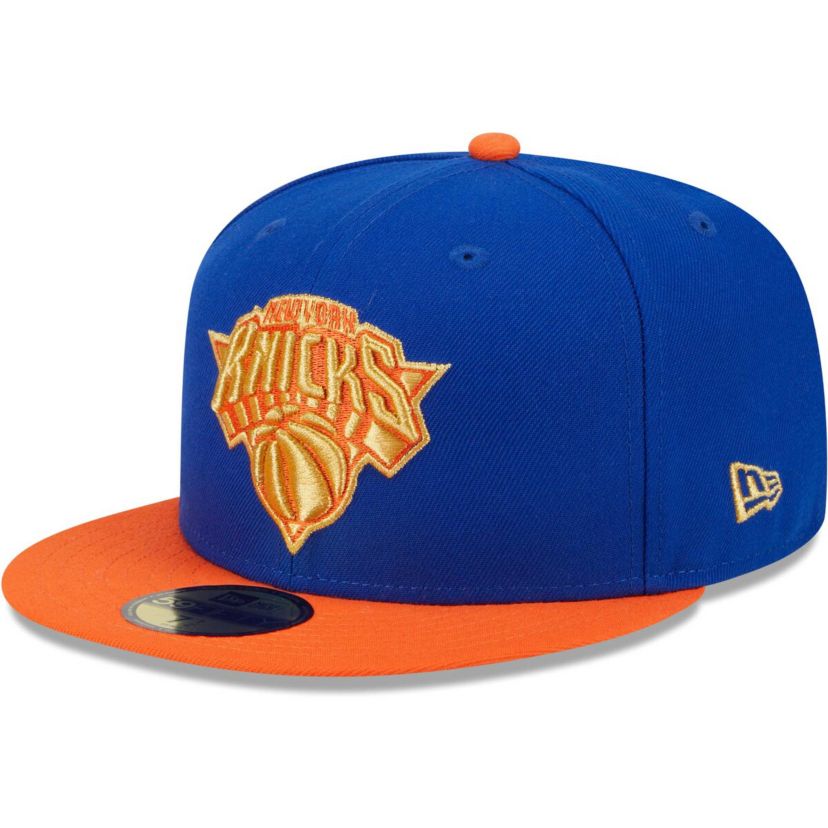 NBA Blue/Orange New York Knicks Gameday Pop Stars 59FIFTY Fitted Hat