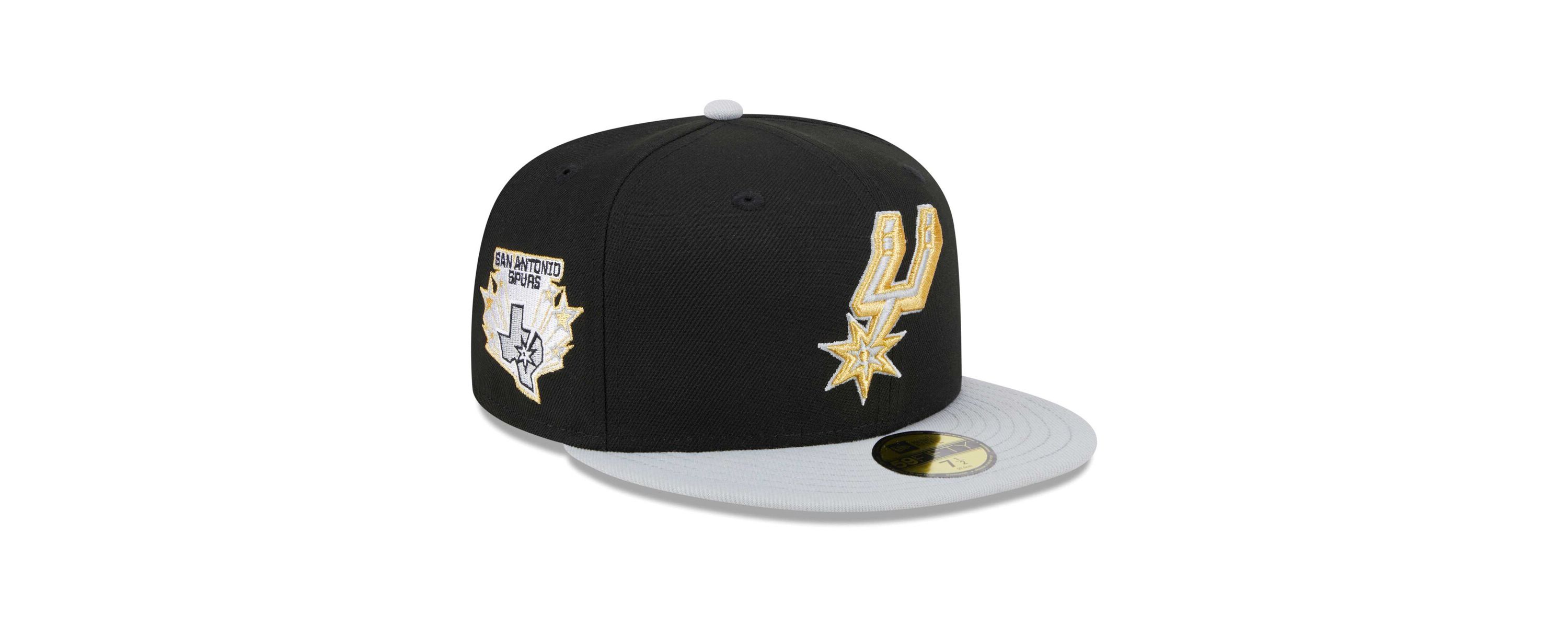 NBA Black/Gray San Antonio Spurs Gameday Pop Stars 59FIFTY Fitted Hat