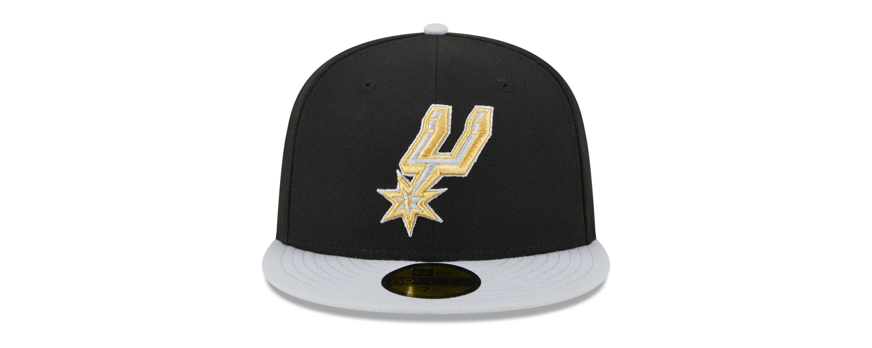 NBA Black/Gray San Antonio Spurs Gameday Pop Stars 59FIFTY Fitted Hat