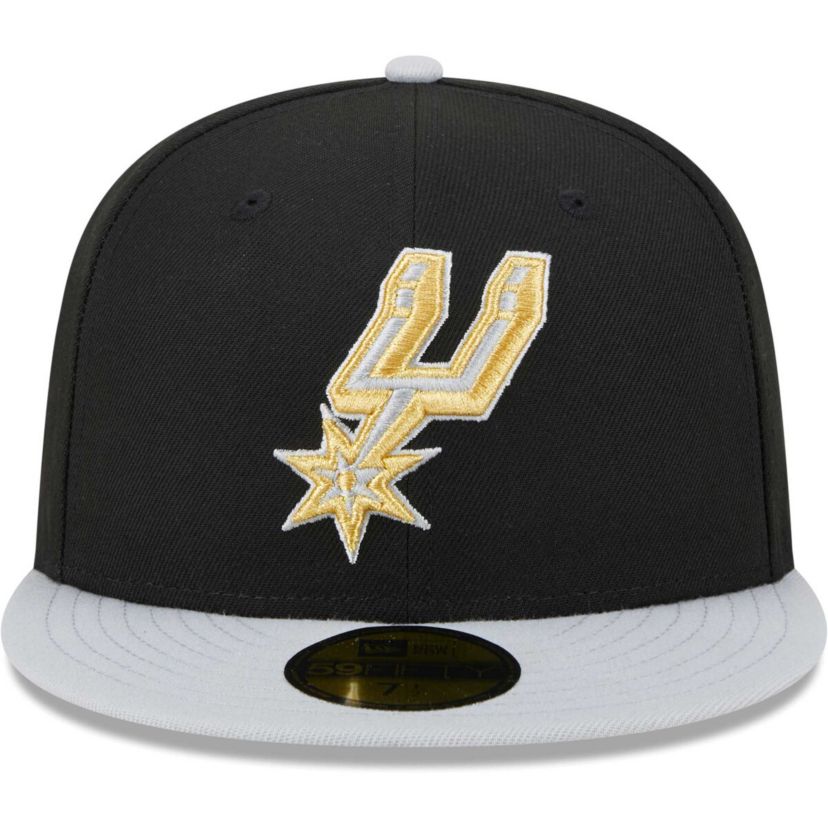 NBA Black/Gray San Antonio Spurs Gameday Pop Stars 59FIFTY Fitted Hat