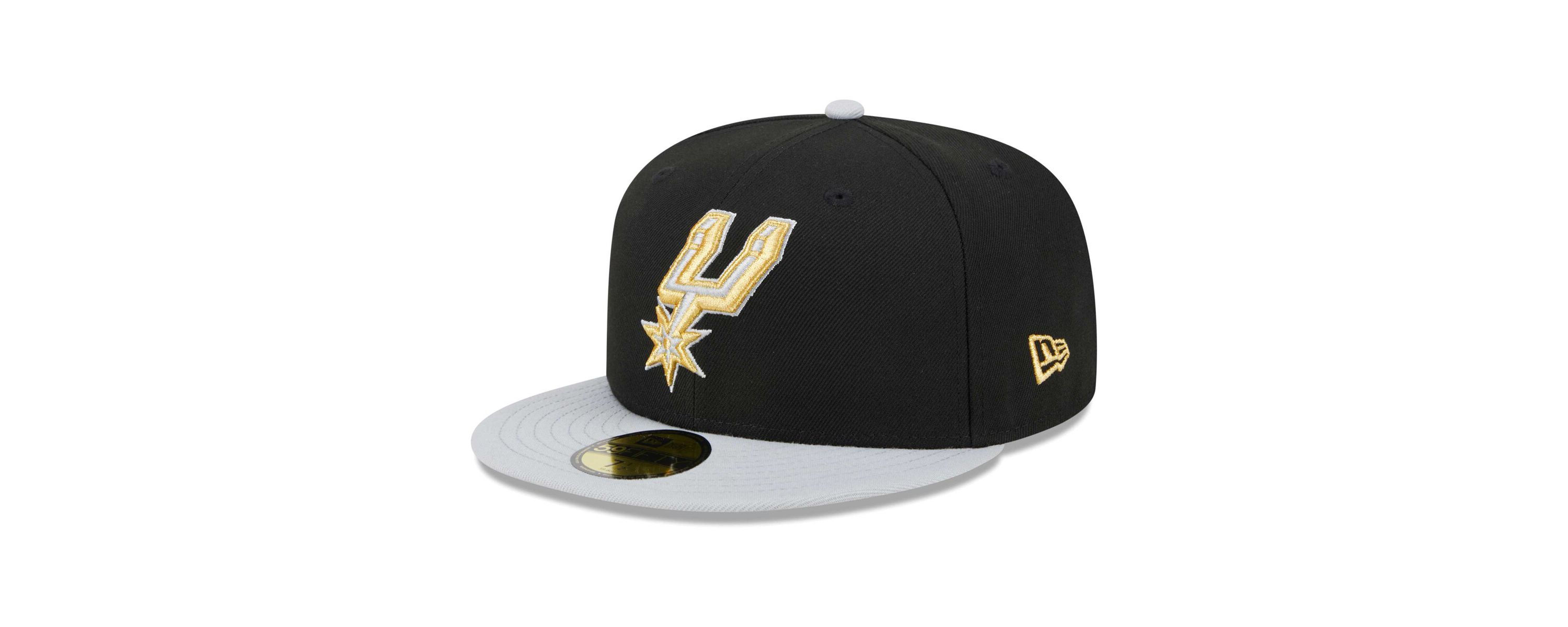 NBA Black/Gray San Antonio Spurs Gameday Pop Stars 59FIFTY Fitted Hat