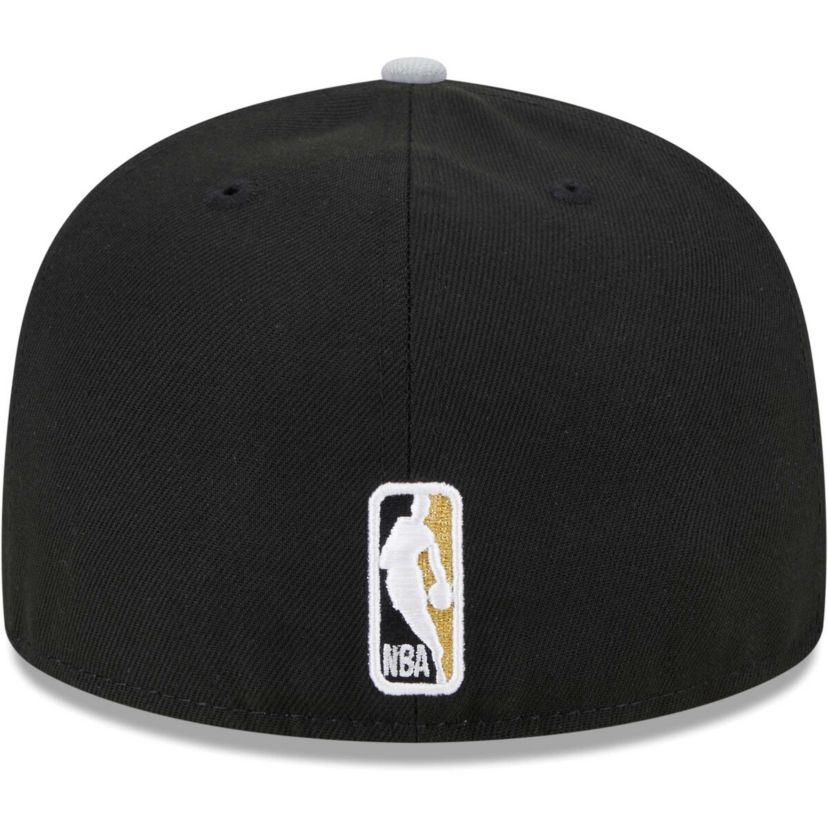 NBA Black/Gray San Antonio Spurs Gameday Pop Stars 59FIFTY Fitted Hat