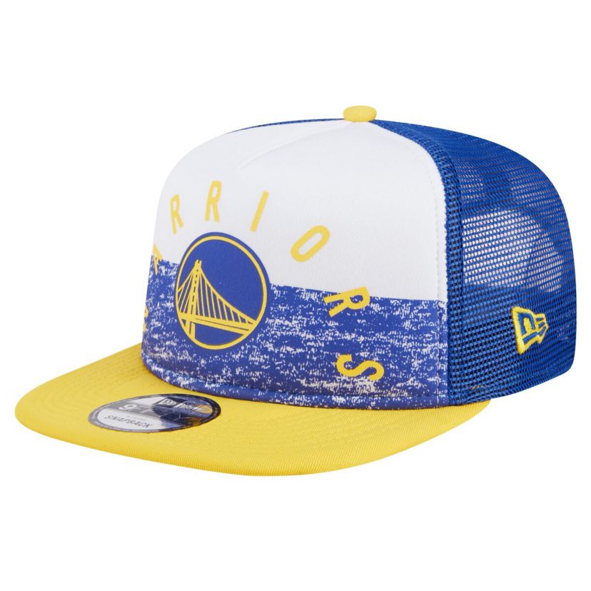 NBA Golden State Warriors Arch A-Frame Trucker 9FIFTY Snapback Hat