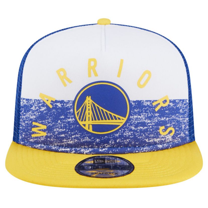 NBA Golden State Warriors Arch A-Frame Trucker 9FIFTY Snapback Hat