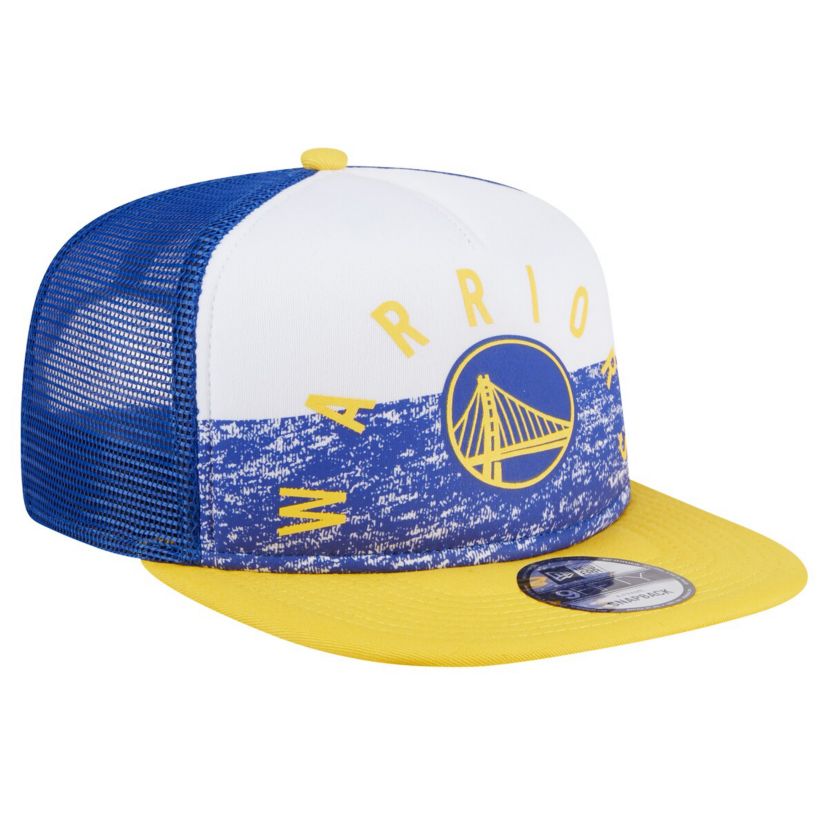 NBA Golden State Warriors Arch A-Frame Trucker 9FIFTY Snapback Hat
