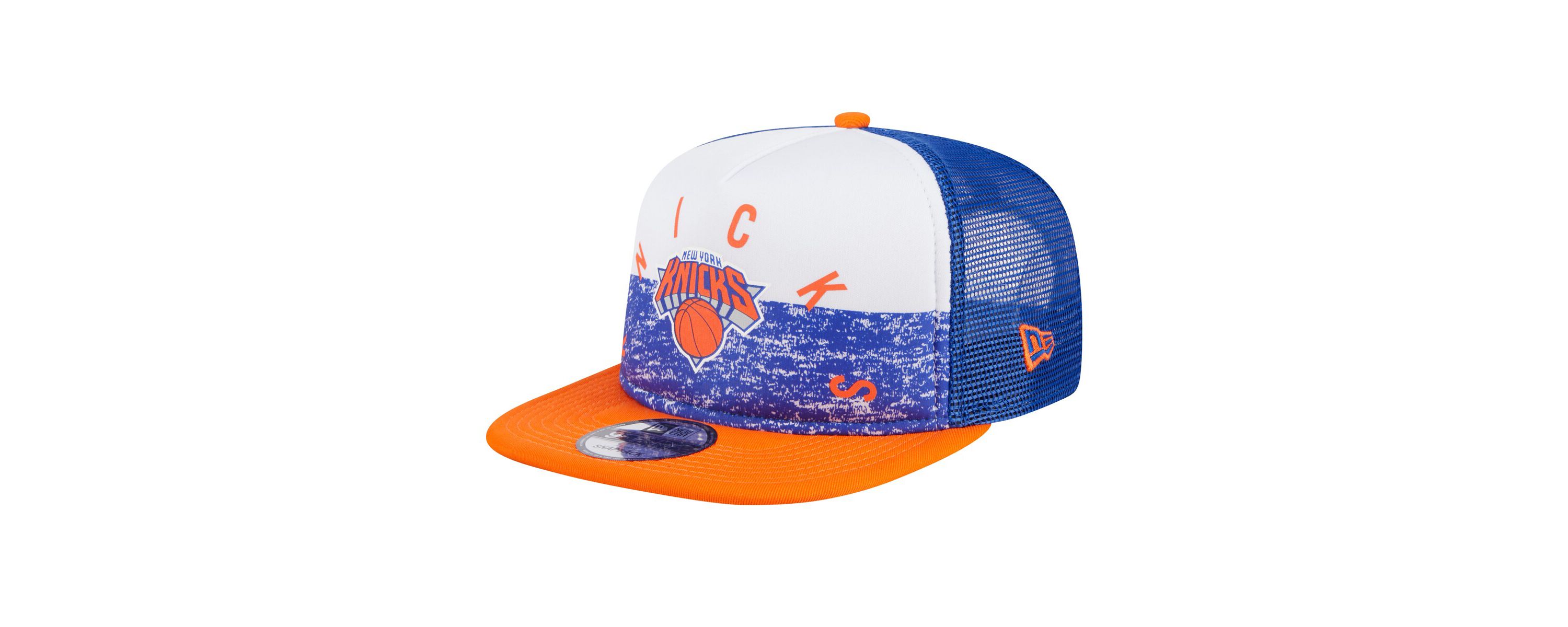 NBA New York Knicks Arch A-Frame Trucker 9FIFTY Snapback Hat