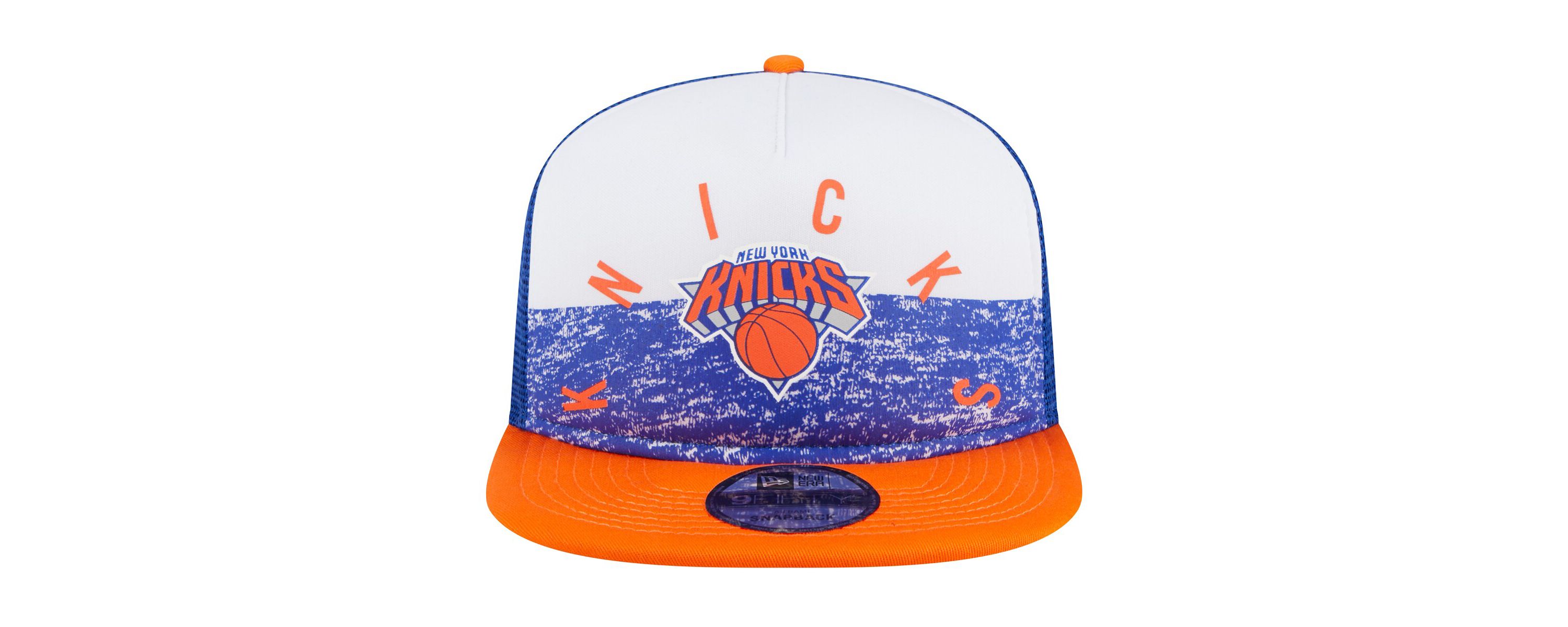 NBA New York Knicks Arch A-Frame Trucker 9FIFTY Snapback Hat