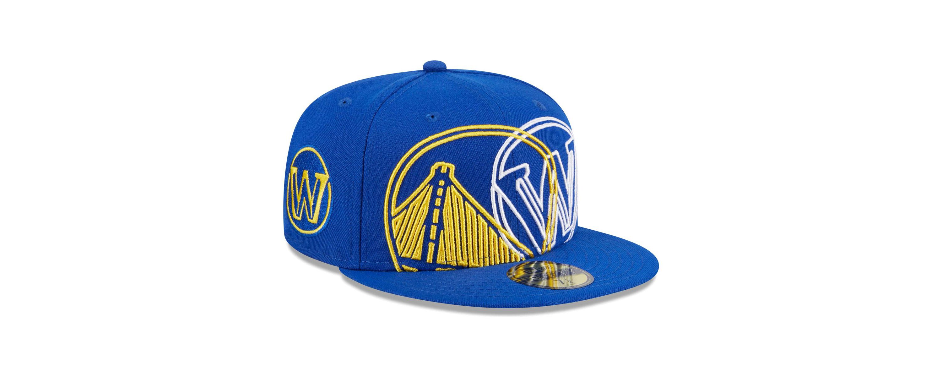NBA Golden State Warriors Game Day Hollow Logo Mashup 59FIFTY Fitted Hat