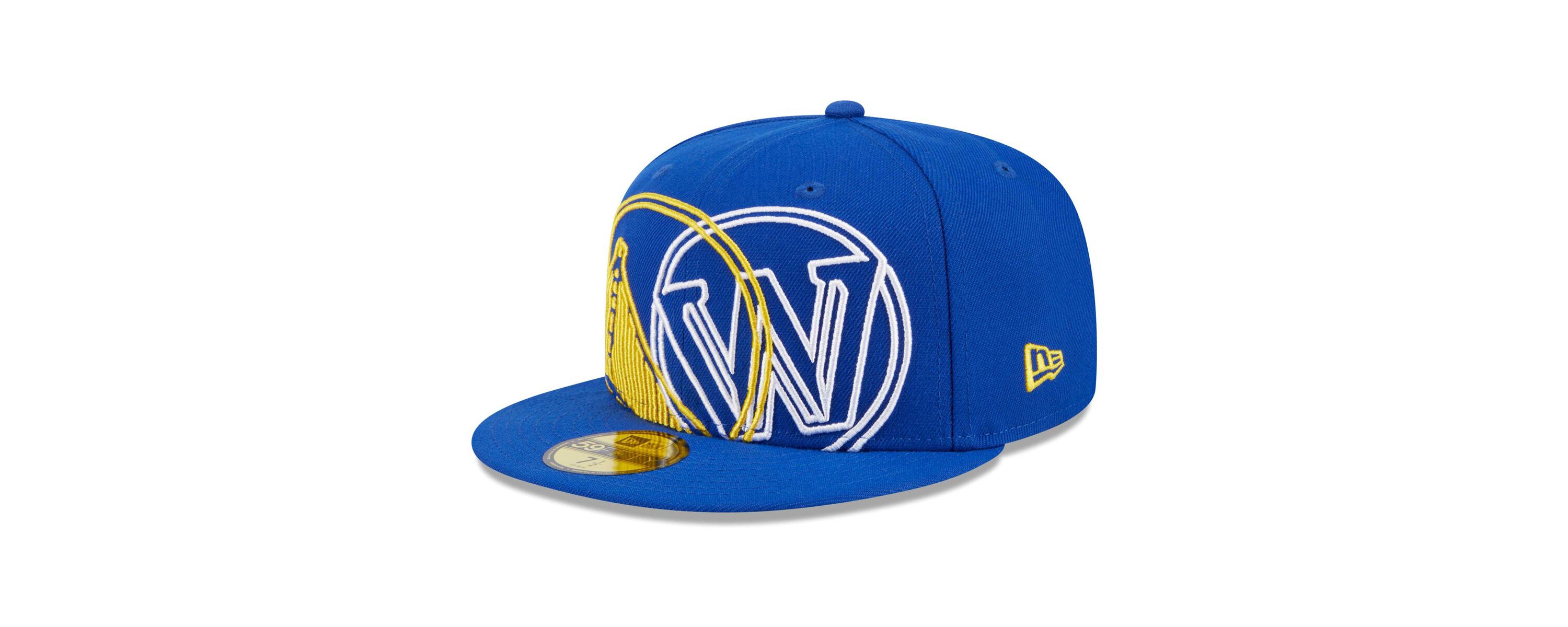 NBA Golden State Warriors Game Day Hollow Logo Mashup 59FIFTY Fitted Hat