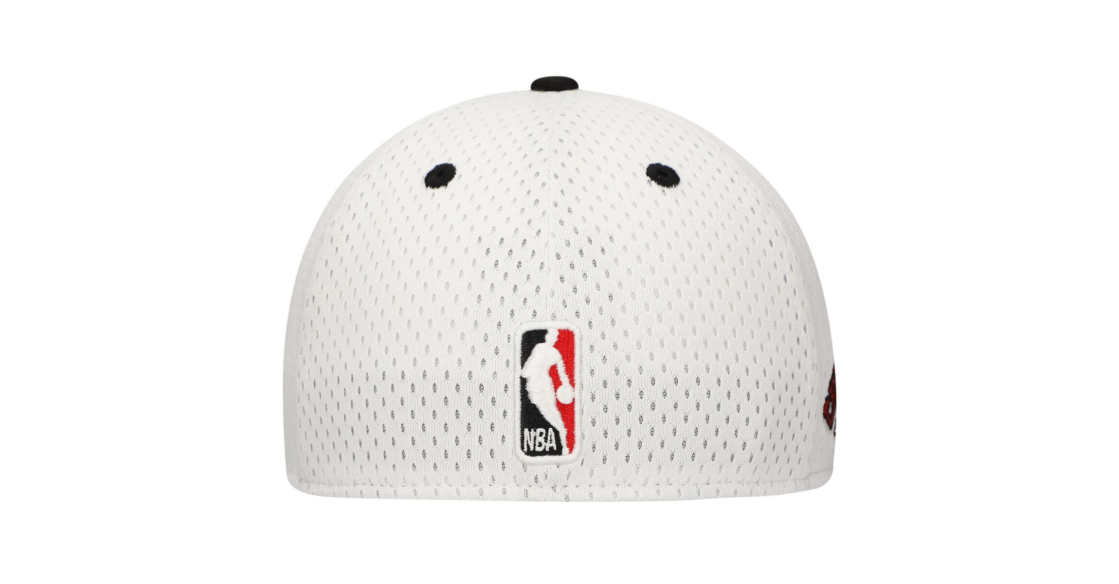 NBA White/Black Chicago Bulls Throwback 2Tone 59FIFTY Fitted Hat